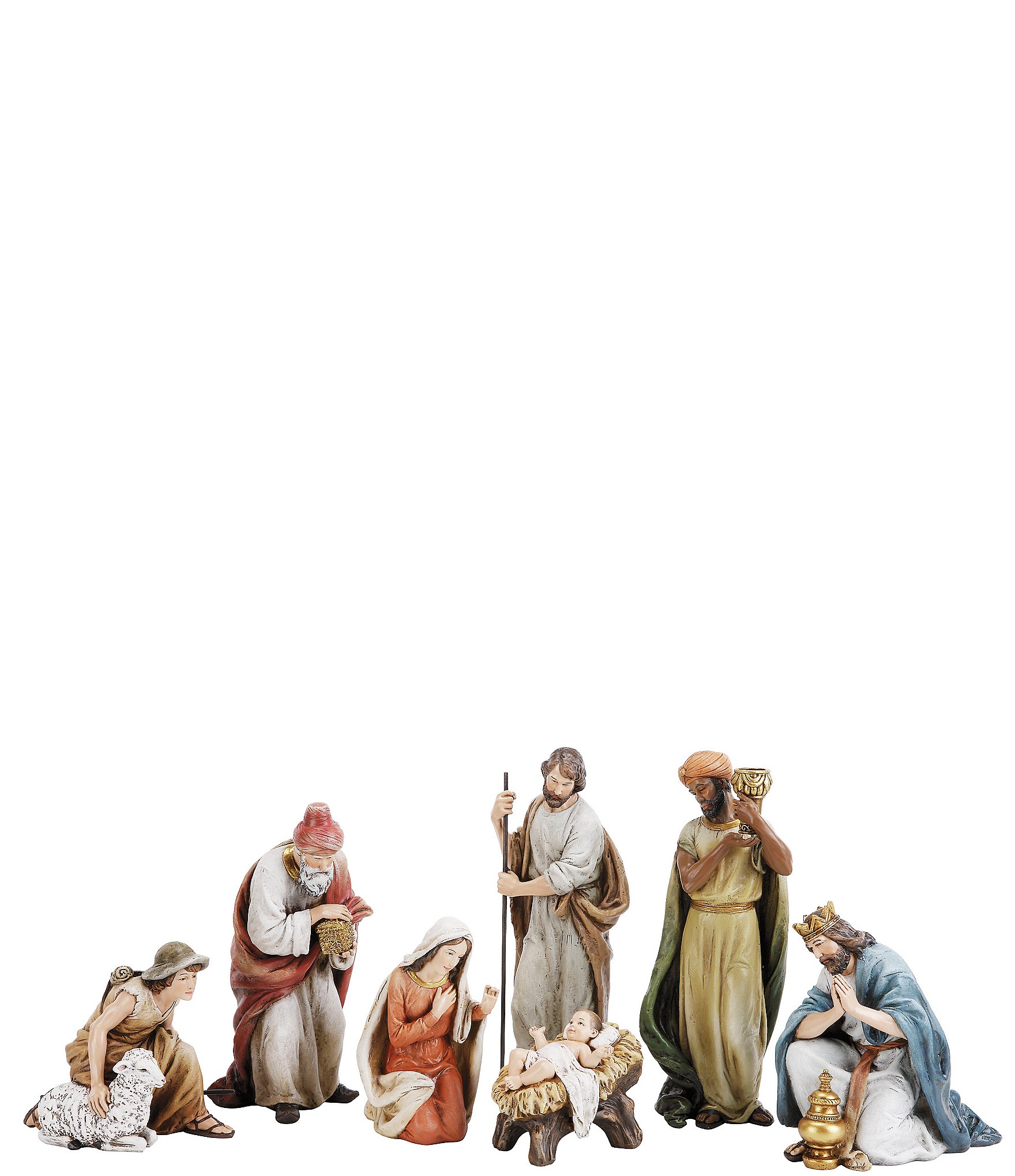 Roman 7pc Nativity With Shepherd Figurine Set | Dillard's