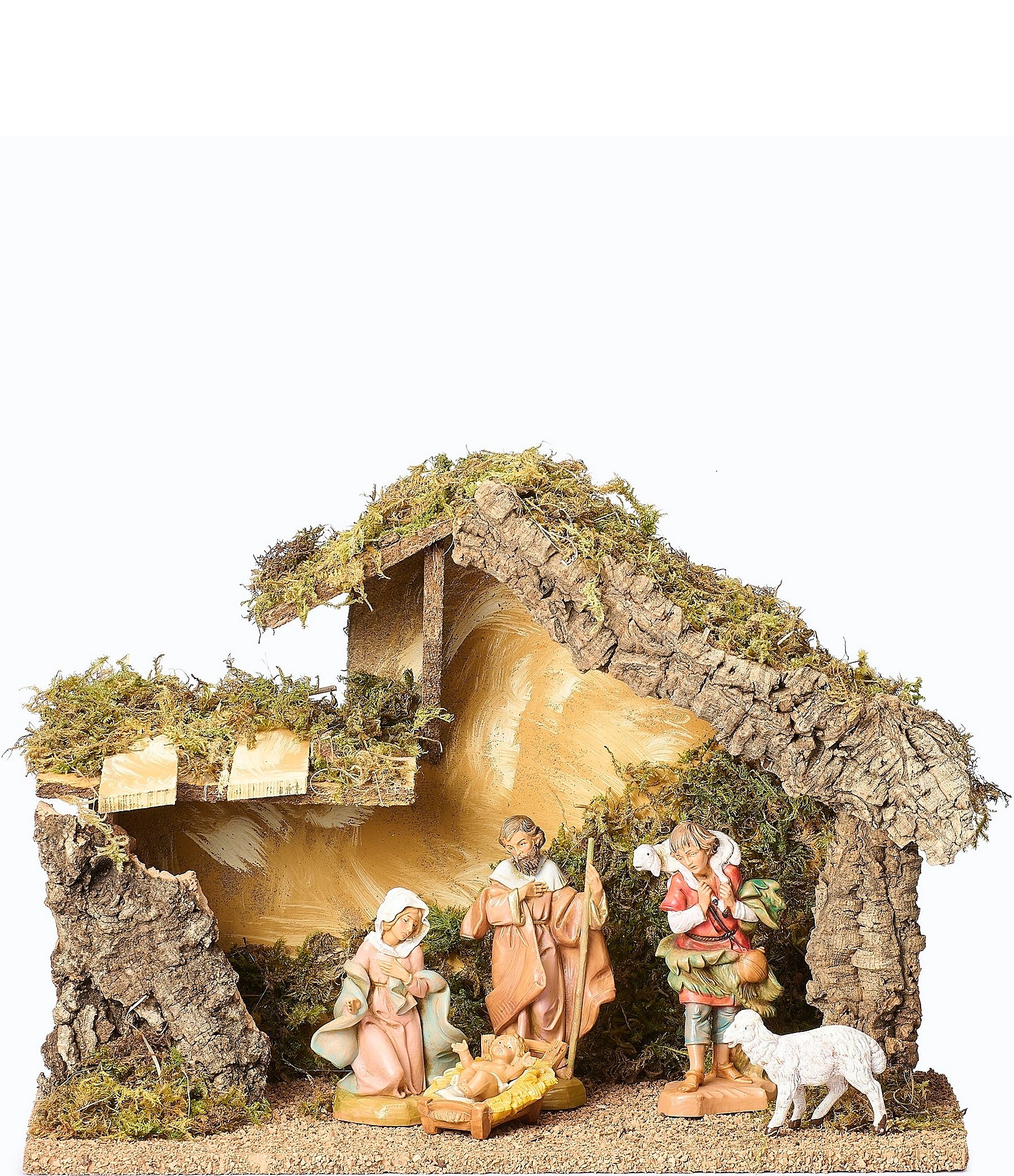 Roman Fontanini Nativity Holy Family 5-Piece Figurine Set With ...