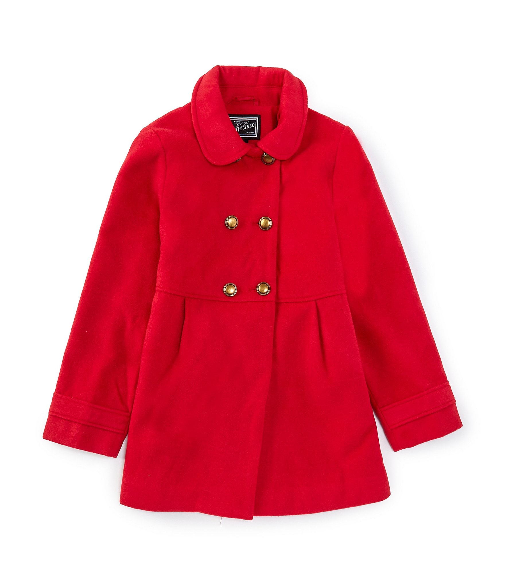 Rothschild Little Girls 4-6X Long Sleeve Hooded Car Coat