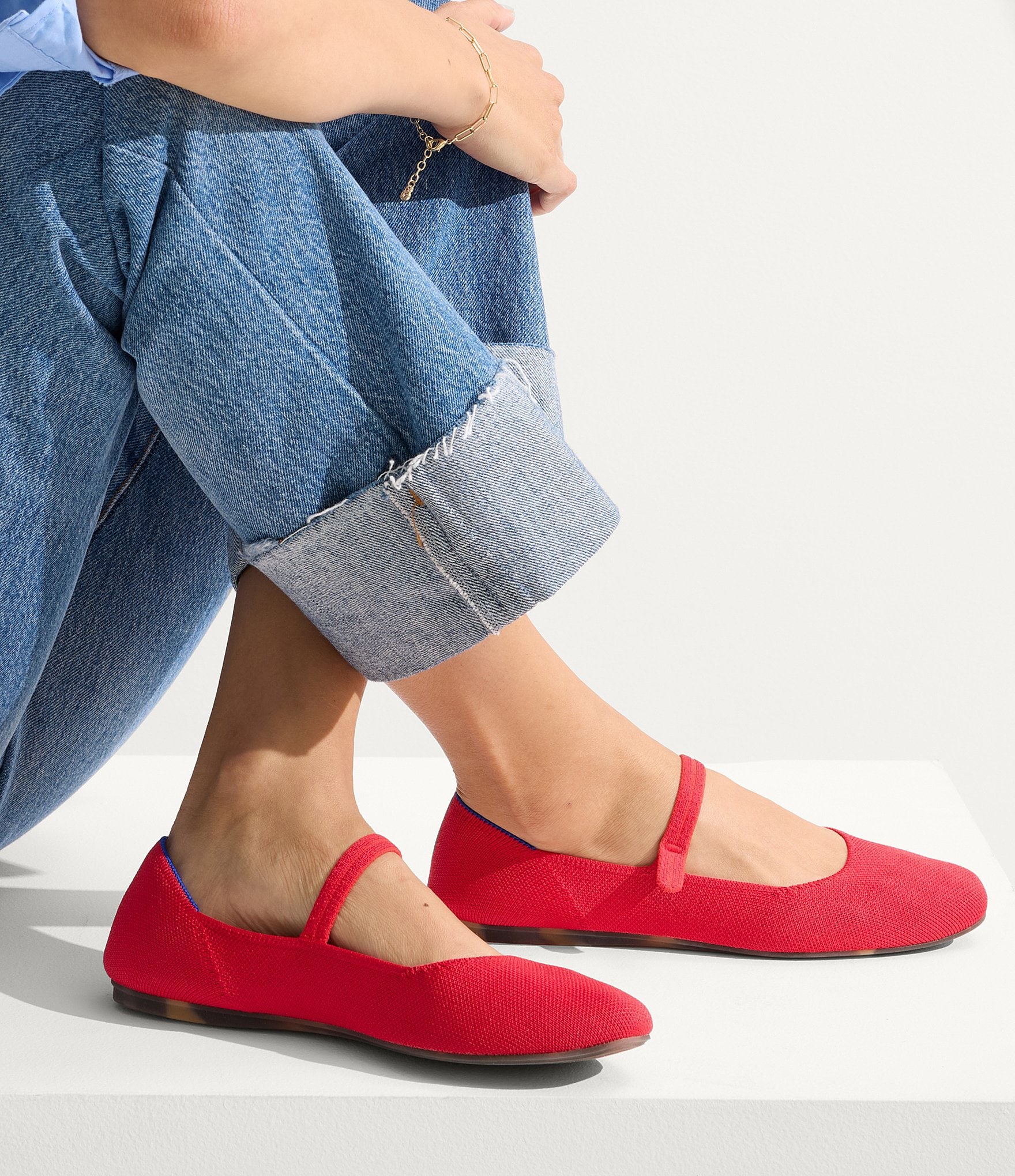 Rothy's The Square Mary Jane Washable Flats