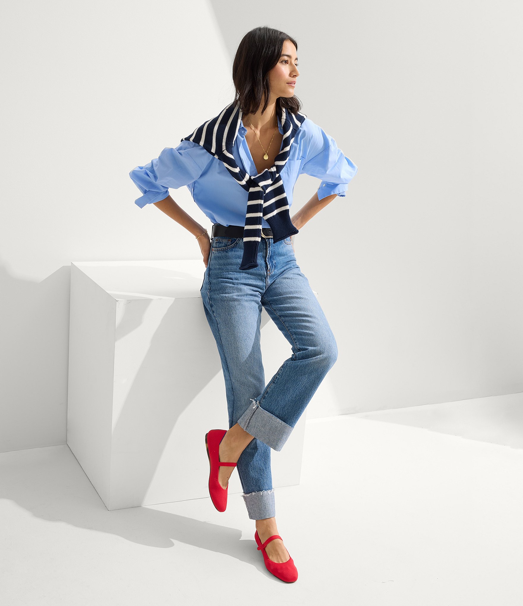 Rothy's The Square Mary Jane Washable Flats