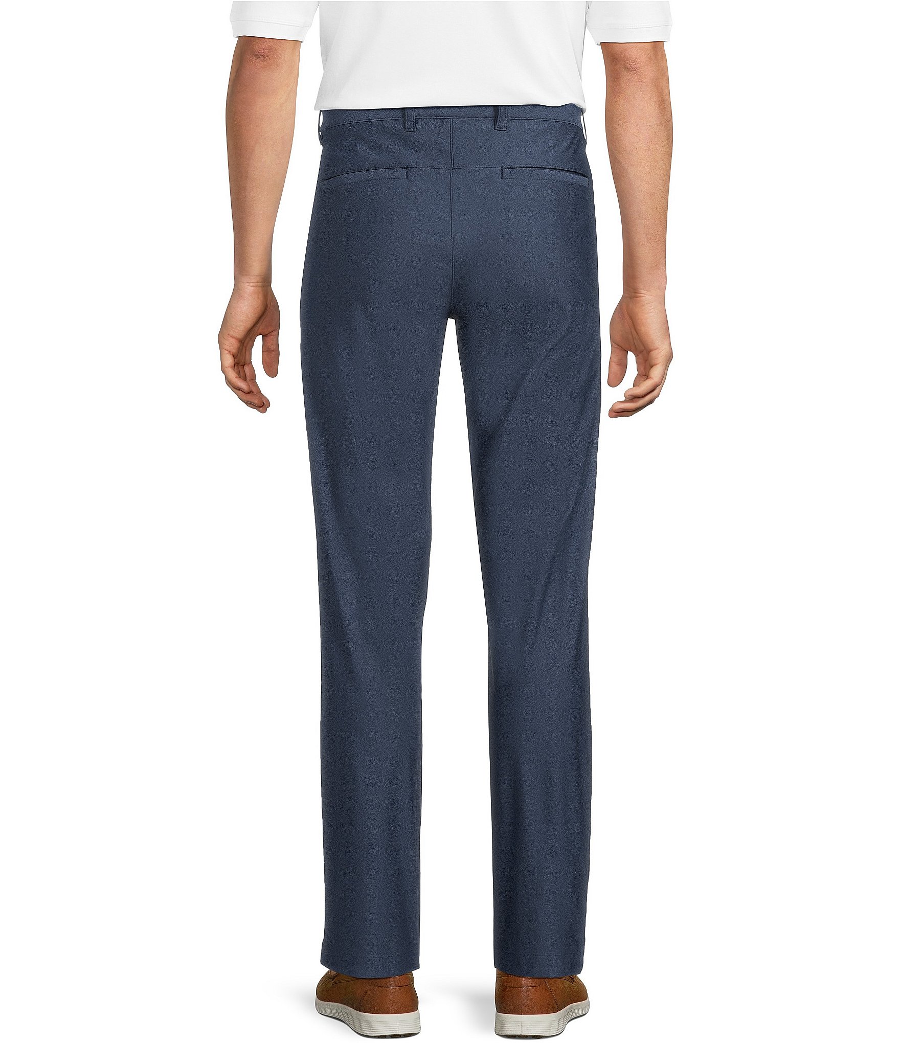 Roundtree & Yorke Andrew Straight Fit Flannel Touch Pants