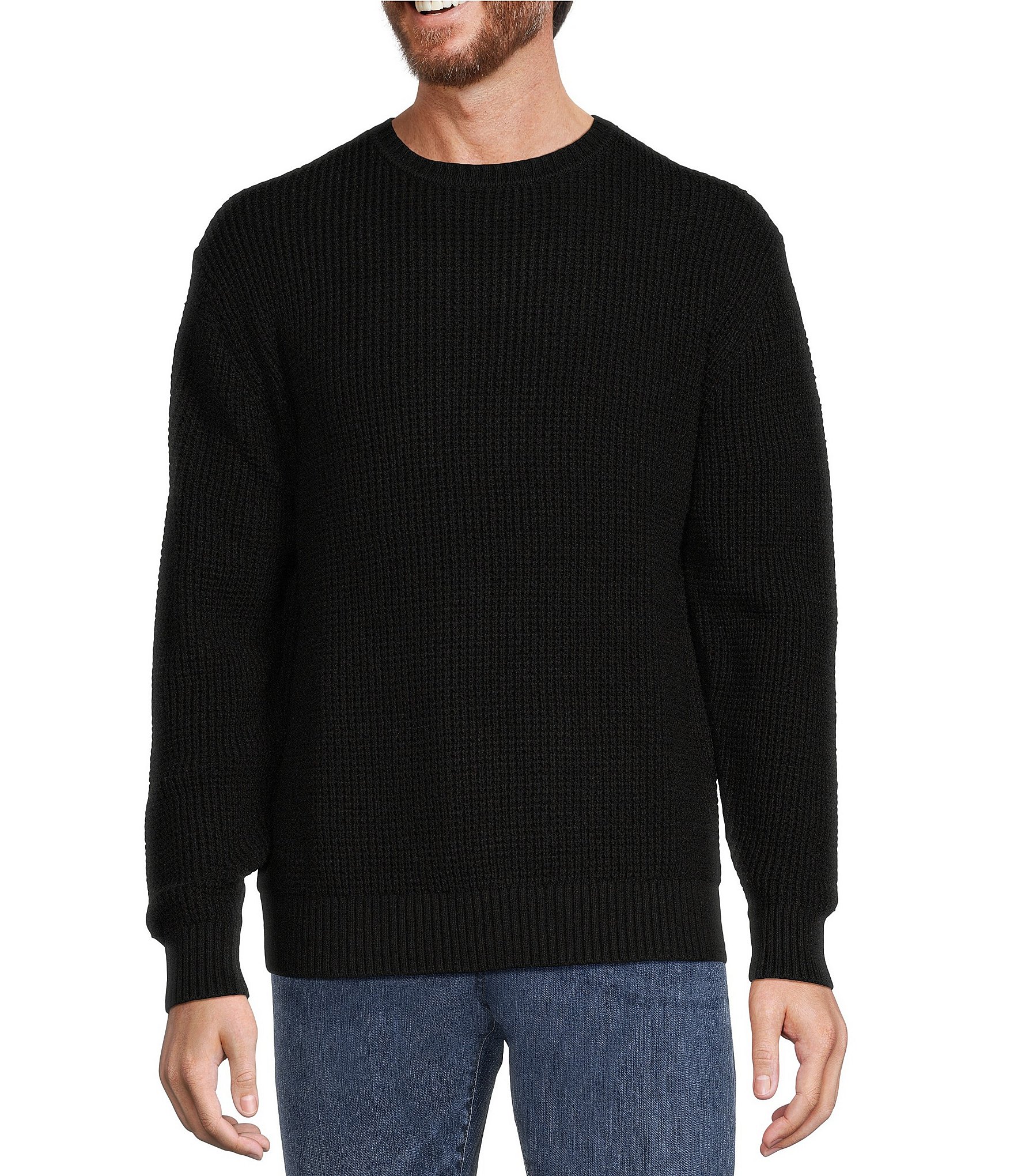Black Men\'s Big & Tall Pullovers Sweaters Dillard\'s | 