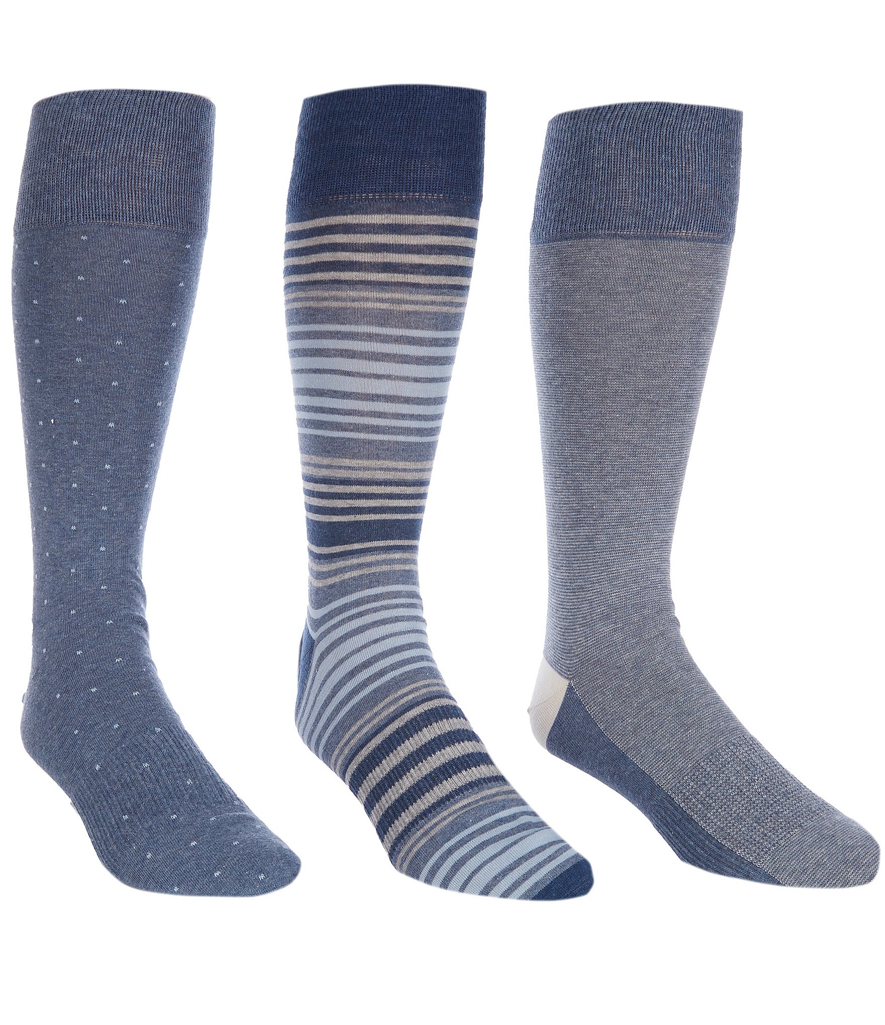 Men's Dress Socks Size 14-16: Dress Socks Size 14-17 3-Pack A