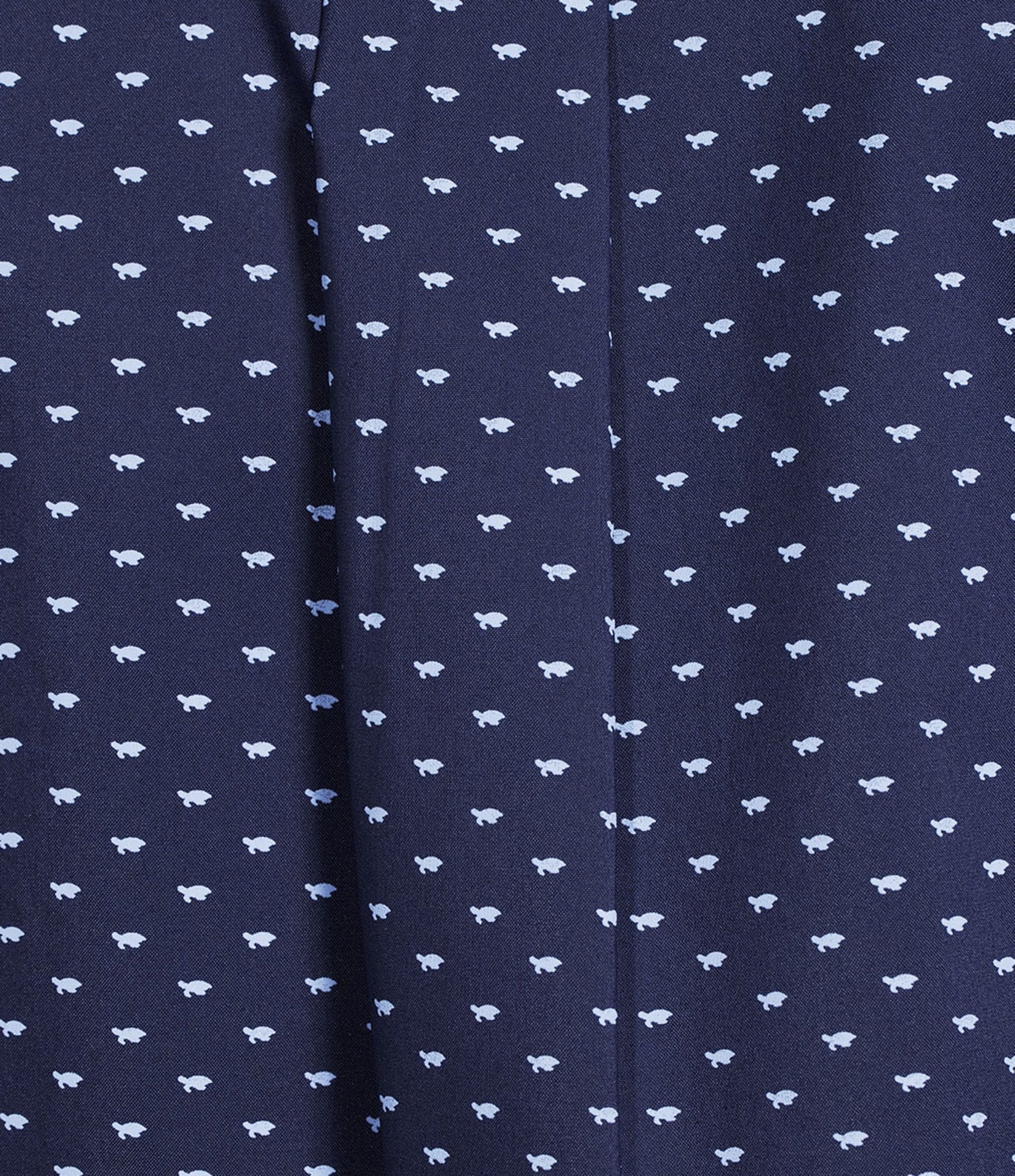 Roundtree & Yorke Big & Tall TravelSmart Easy Care Short Sleeve Turtle Print Sport Shirt