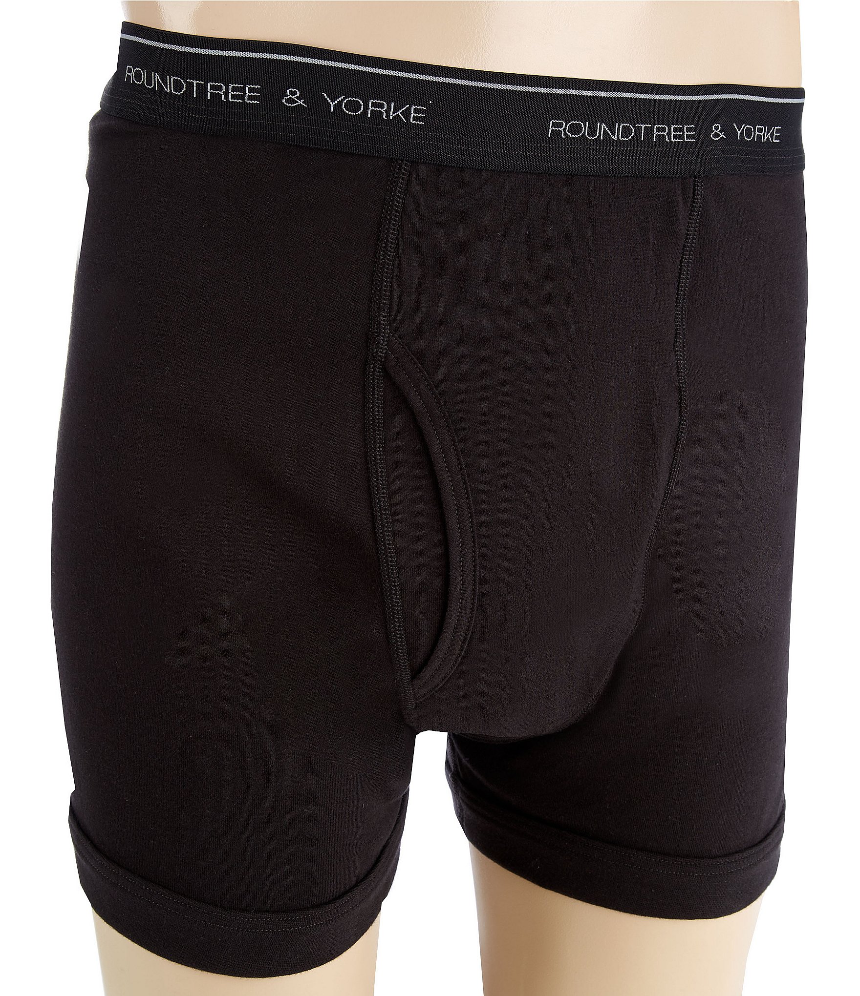 Roundtree & Yorke 2 pk Mens Full-Cut Boxer Size 42 Outlet ☆ Free Shipping