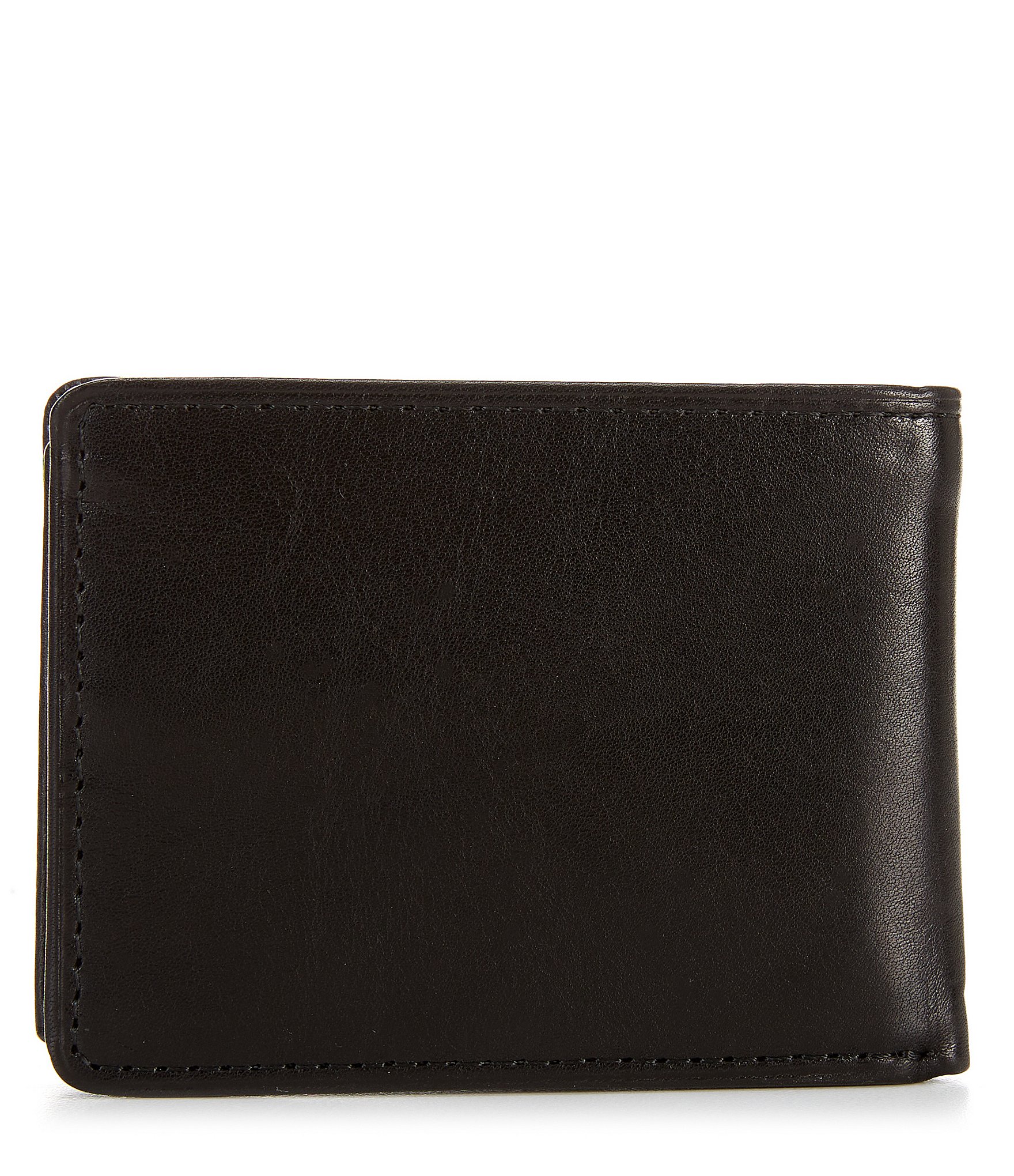 Roundtree & Yorke Cambridge Leather Slim Wing Bifold Wallet