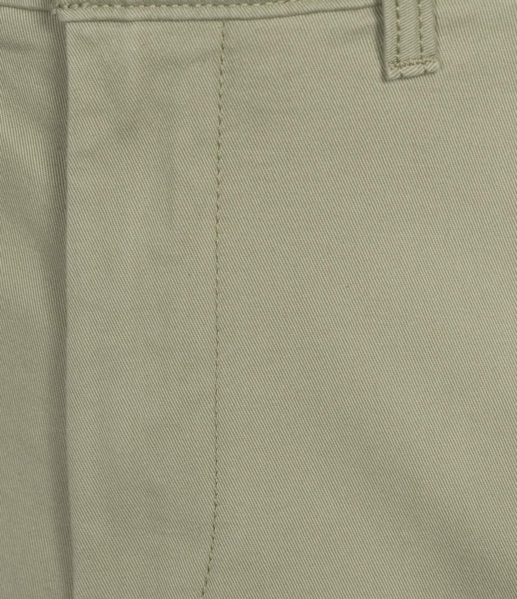 Roundtree & Yorke Casuals Classic Fit Flat Front Washed 13#double; Chino Shorts