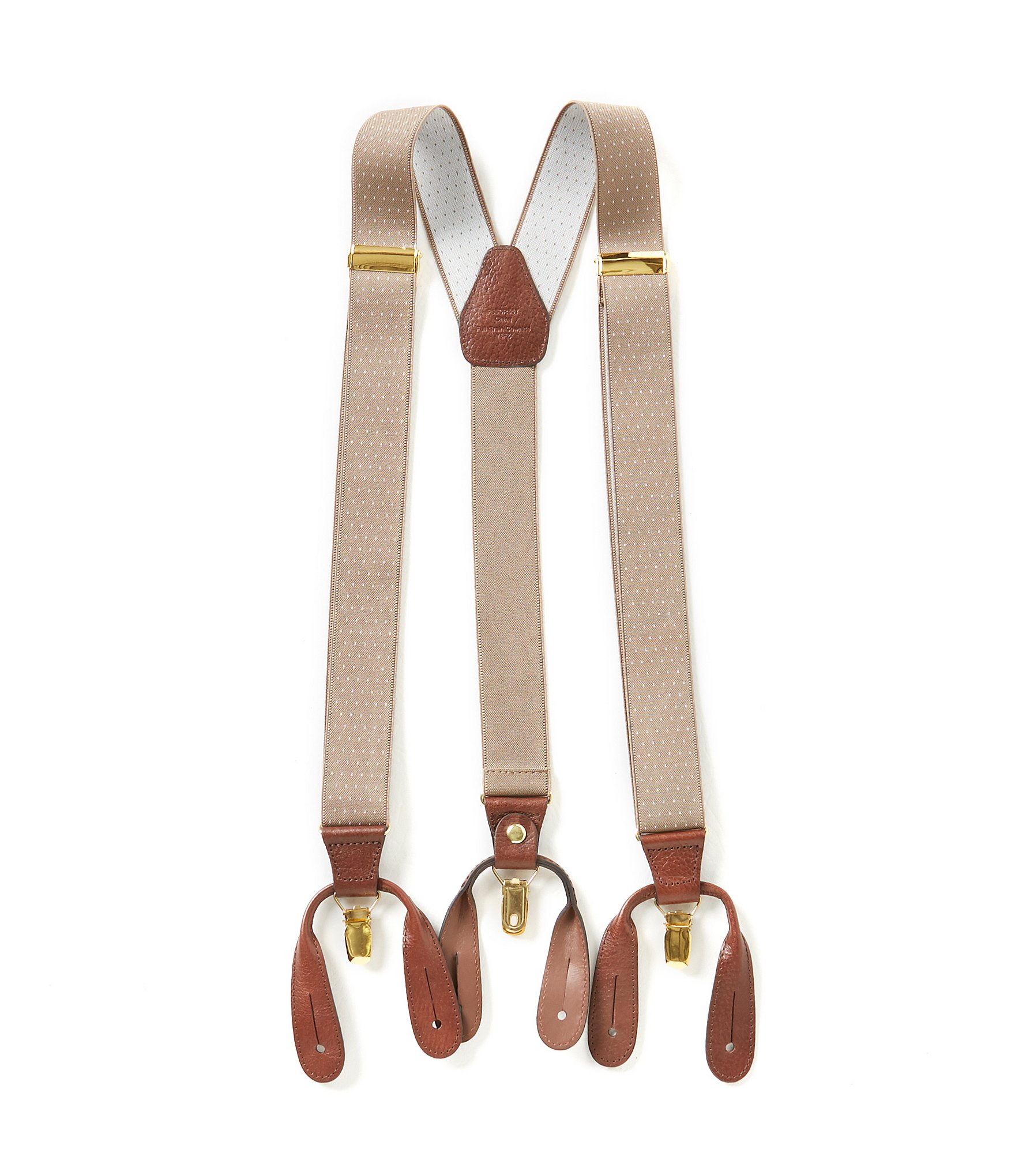 Roundtree & Yorke Dotted Suspenders