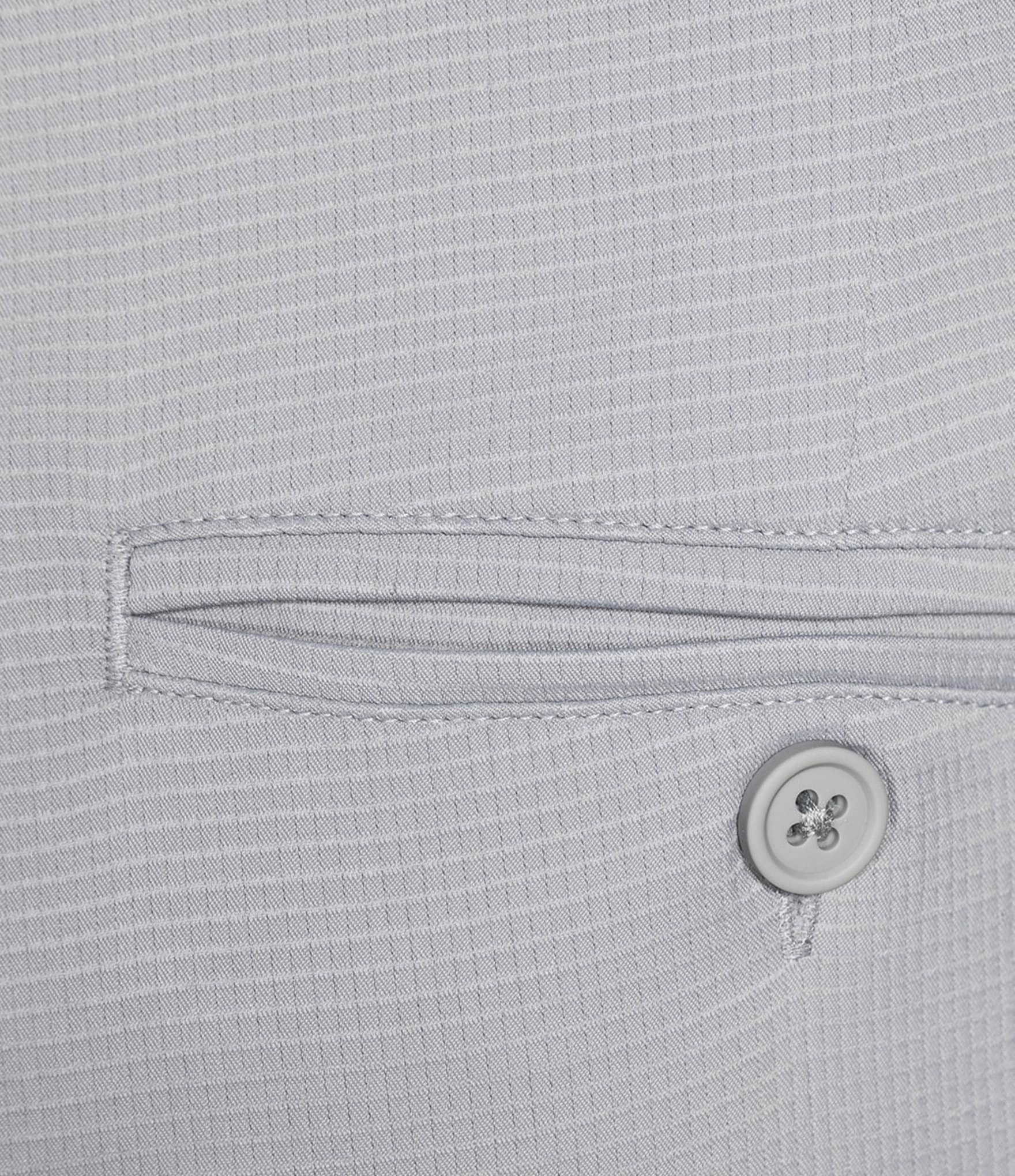 Roundtree & Yorke Flat Front 9#double; Performance Dobby Shorts