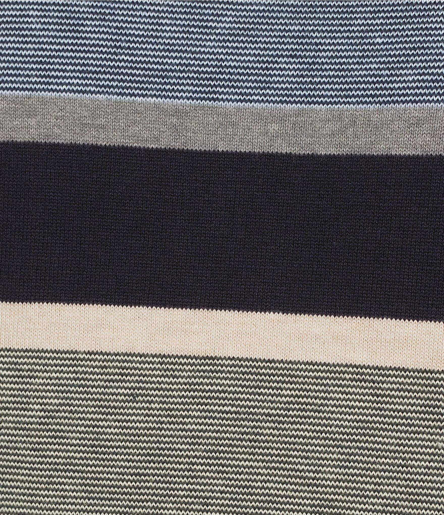 Roundtree & Yorke Long Sleeve Fashion Quarter-Zip Sweater
