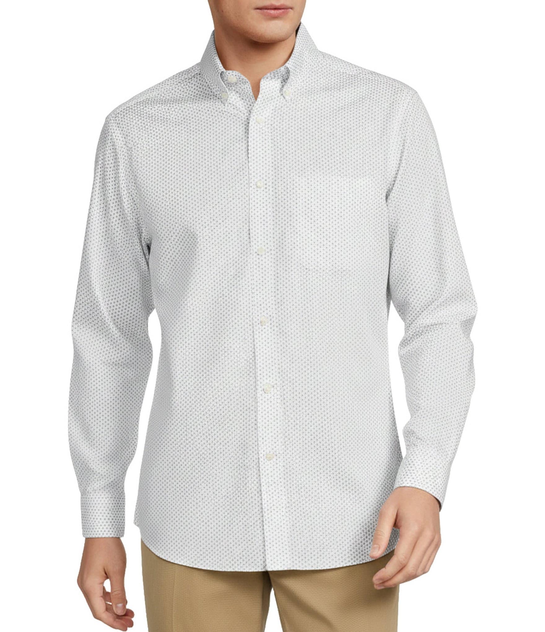 slim fit dress slacks Shop LINEN LIMITED EDITION SHIRT LIGHT KHAKI For Men Online main image 1