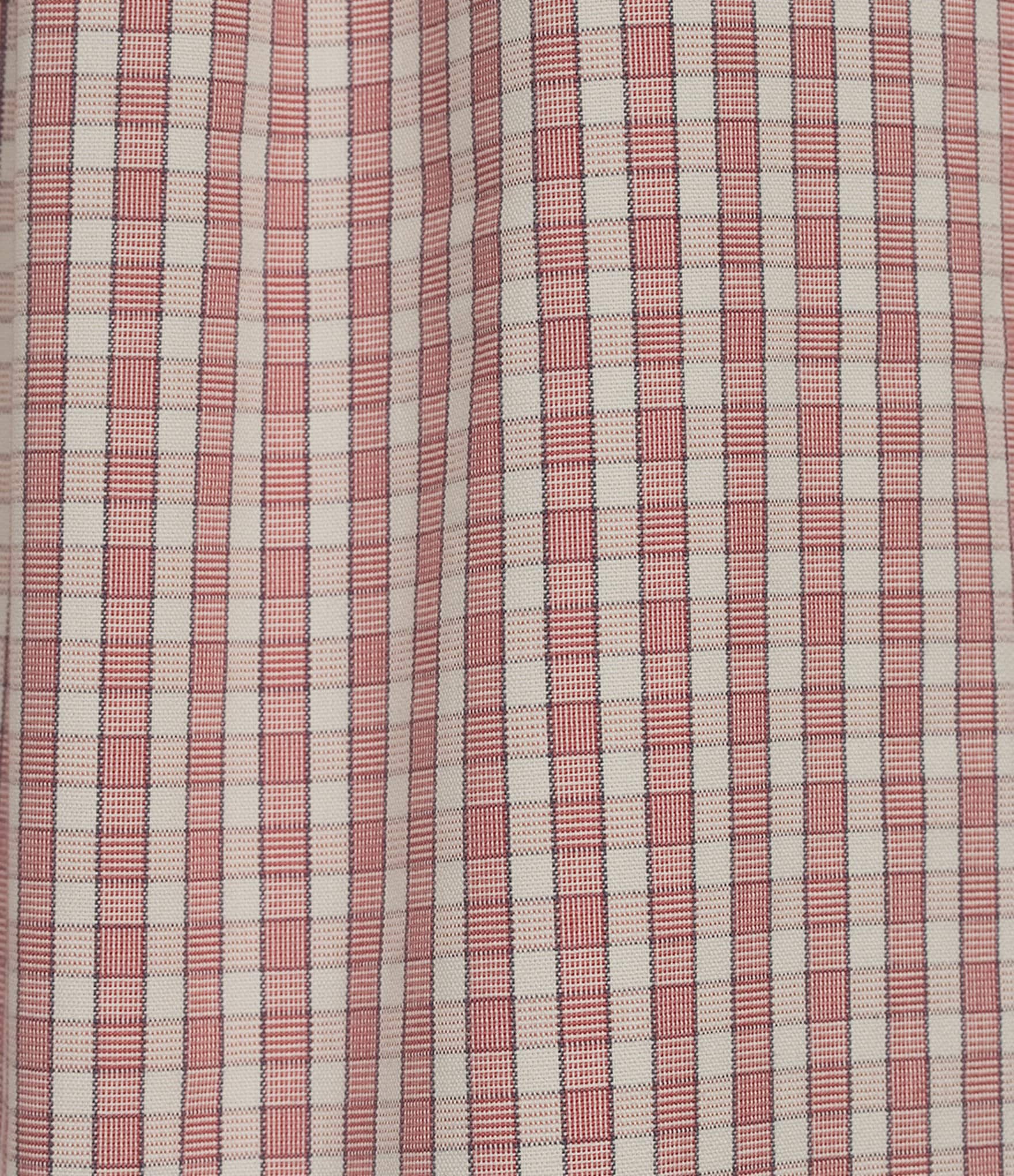 Roundtree & Yorke Long Sleeve Gingham Plaid Sport Shirt