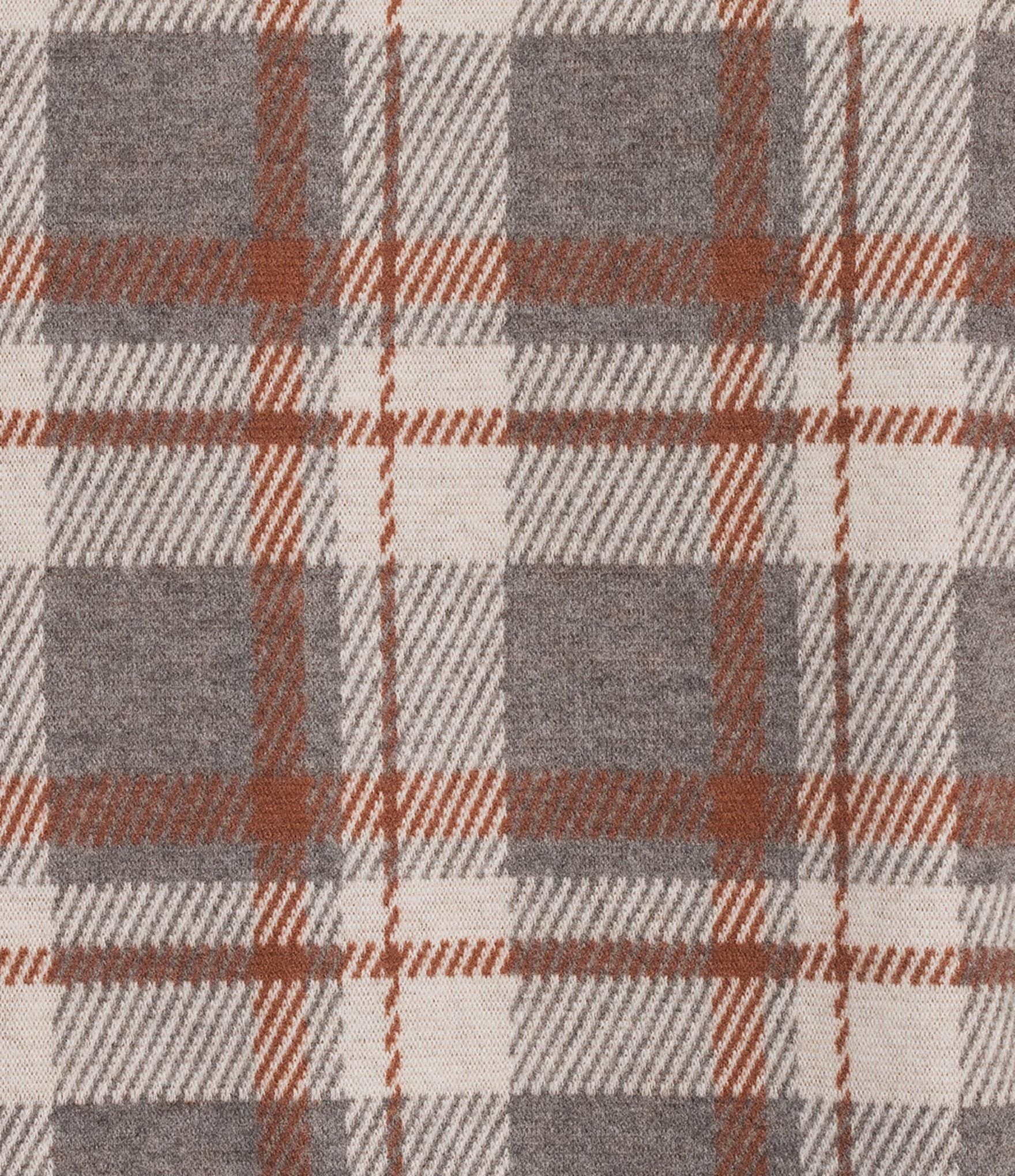 Roundtree & Yorke Long Sleeve Plaid Button Front Shirt