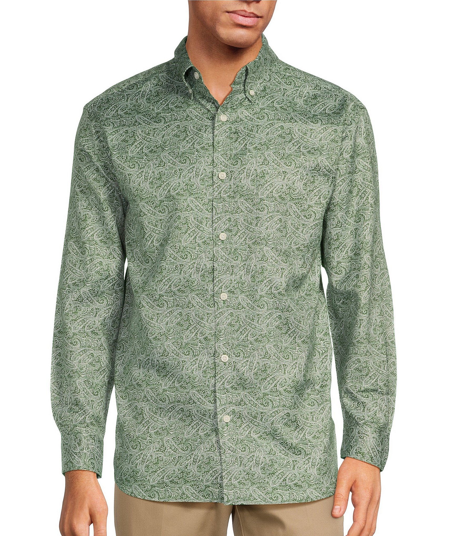 Paisley Short Sleeve Shirt, West Coast Clothing Men