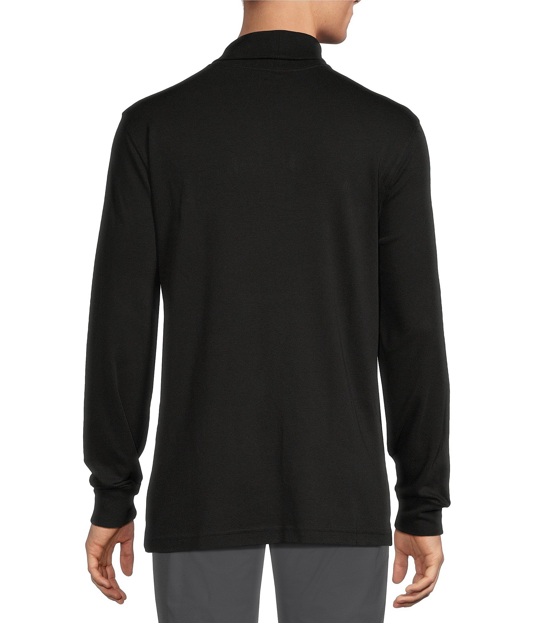Roundtree & Yorke Long Sleeve Solid Turtle Neck Pullover