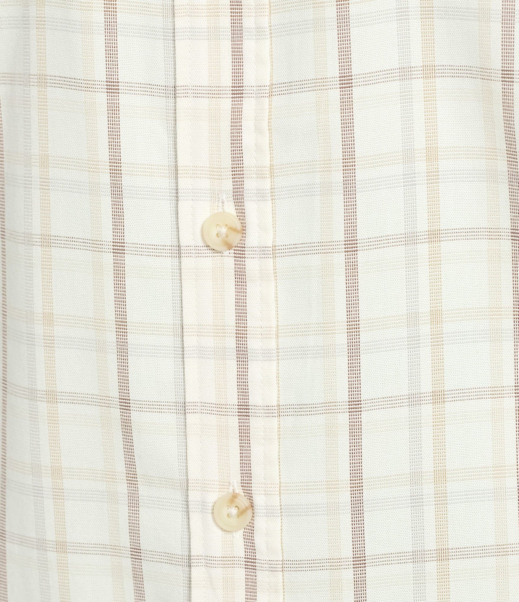 Roundtree & Yorke Medium Plaid Sport Shirt