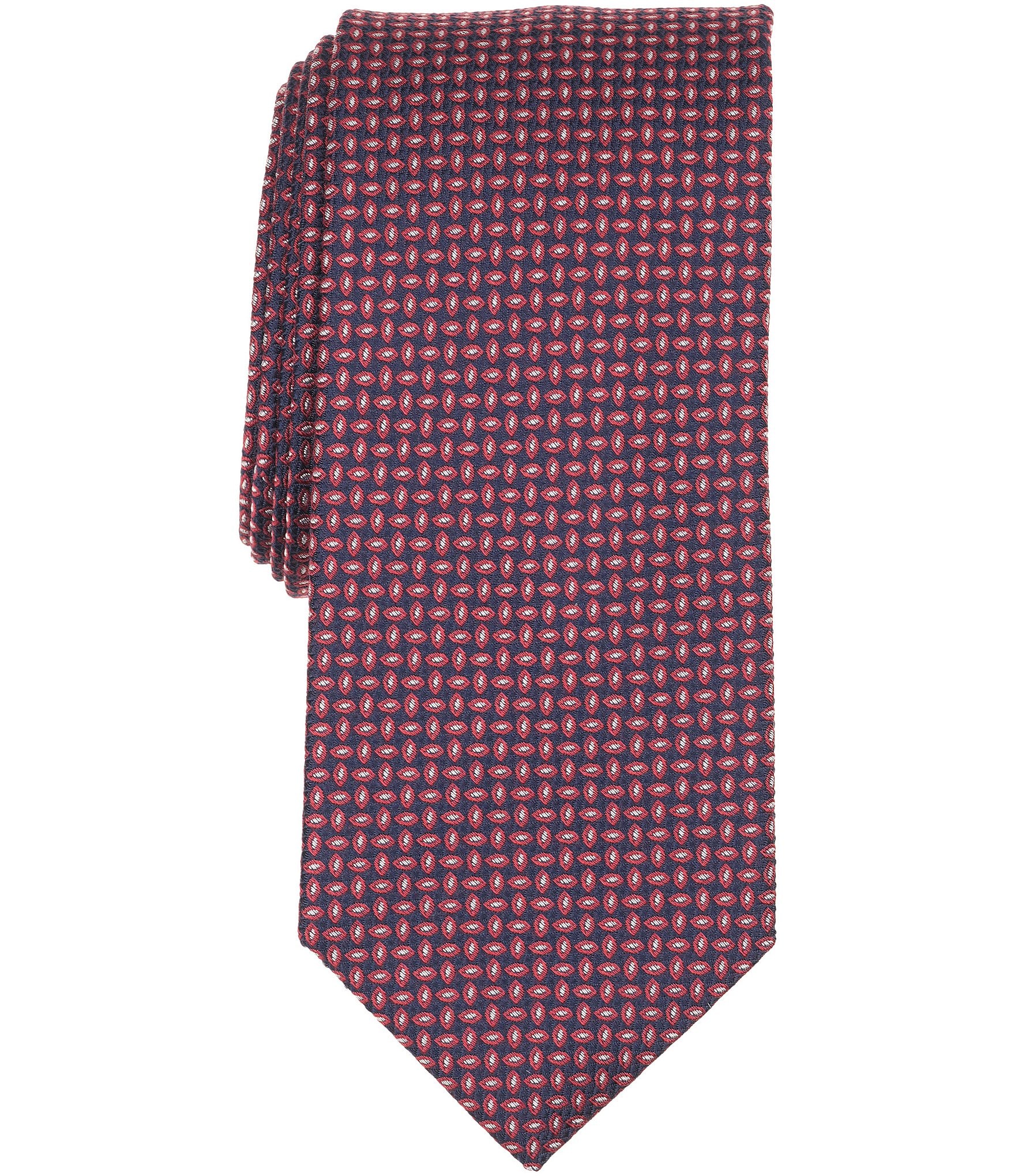 Roundtree & Yorke Micro Neat Traditional Silk Blend Tie