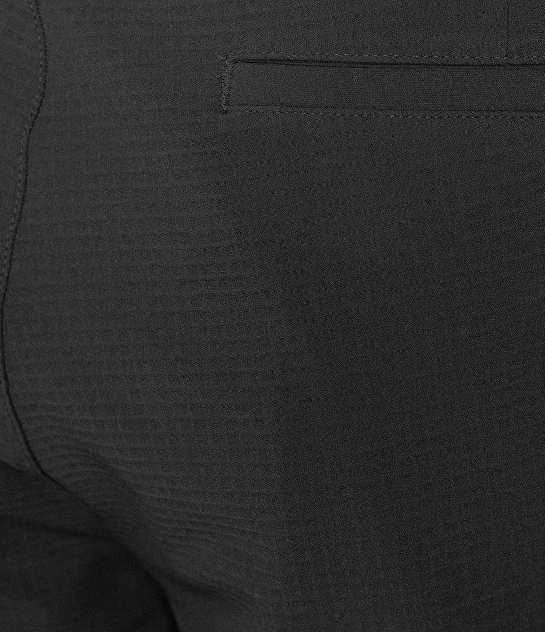 Roundtree & Yorke Performance Flat Front 9#double; Solid Texture Shorts