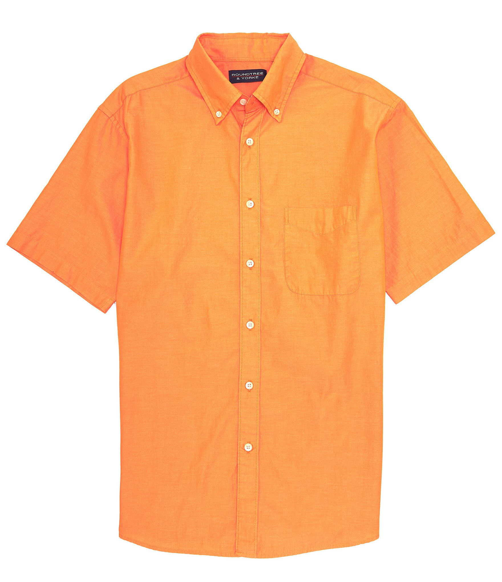 Roundtree & Yorke Heritage '87 Collection Short Sleeve Button Down ...