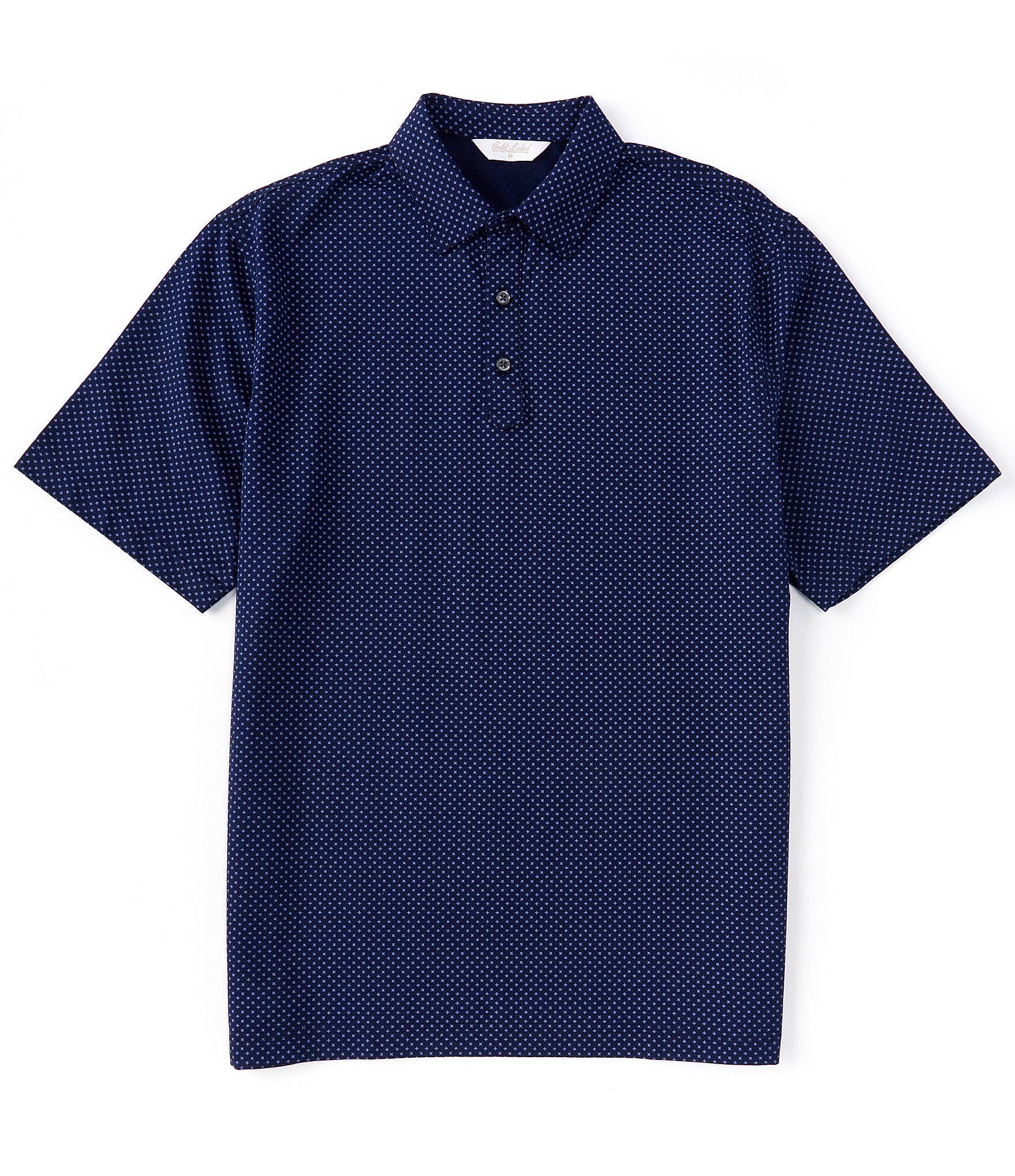 Gold Label Roundtree & Yorke Short Sleeve New Cool Print Polo Shirt ...