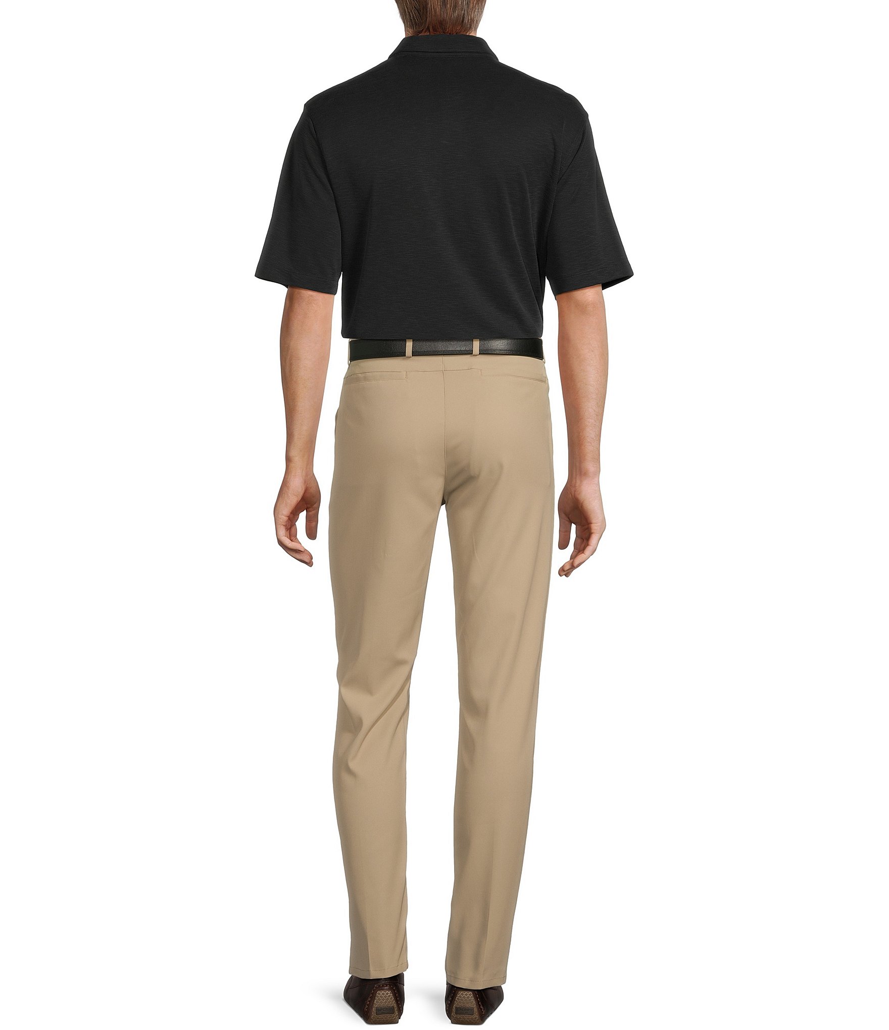 Roundtree & Yorke Short Sleeve Solid Polo Shirt