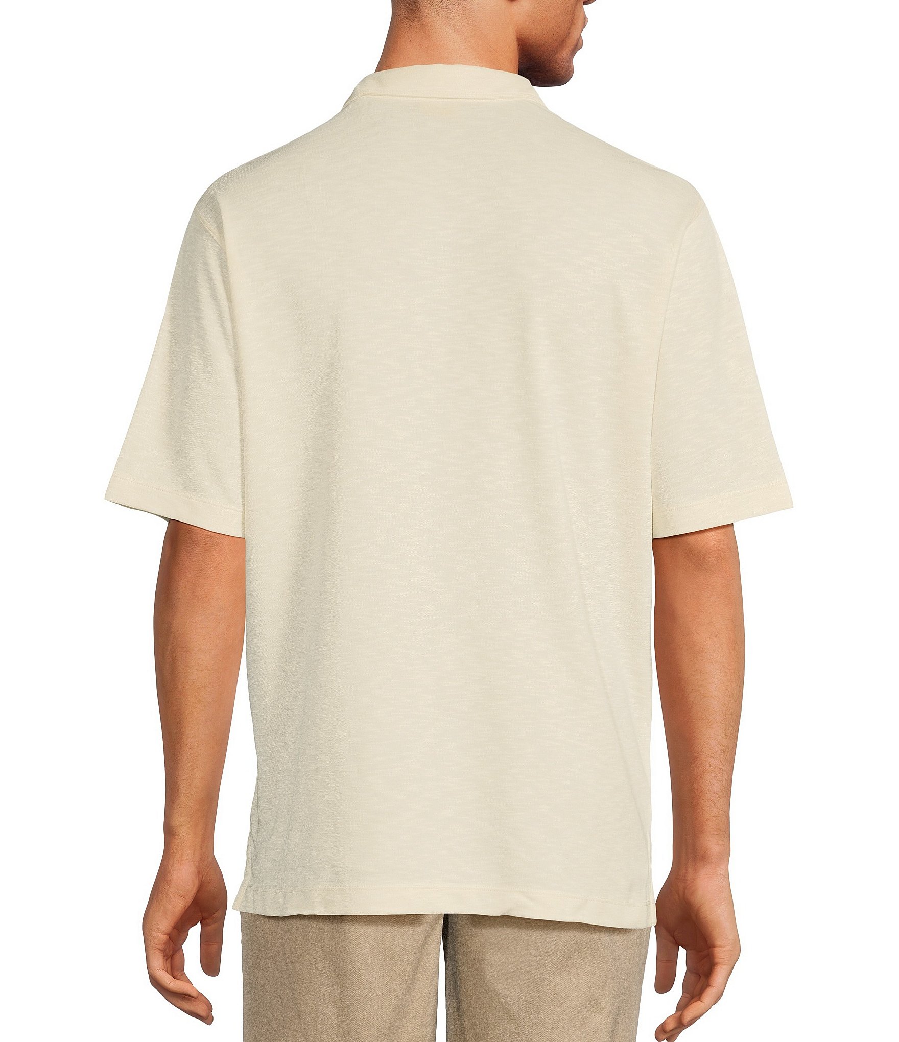 Roundtree & Yorke Short Sleeve Solid Polo Shirt