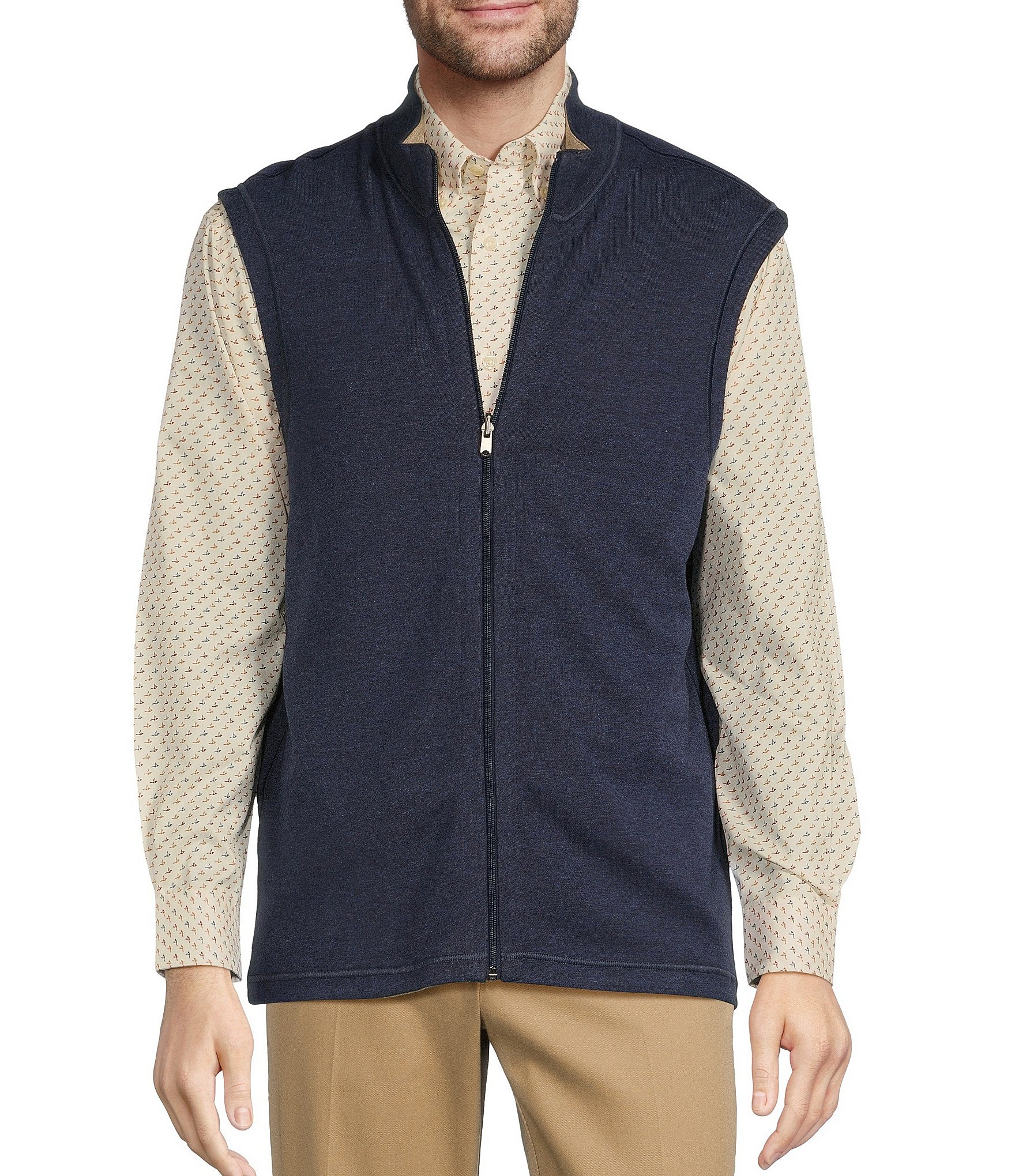 solid blue: Men's Sweater Vests