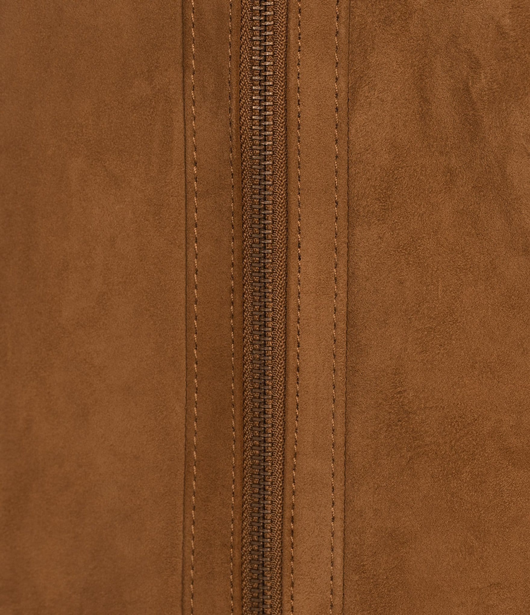 Roundtree & Yorke Suede Finish Leather Bomber Jacket
