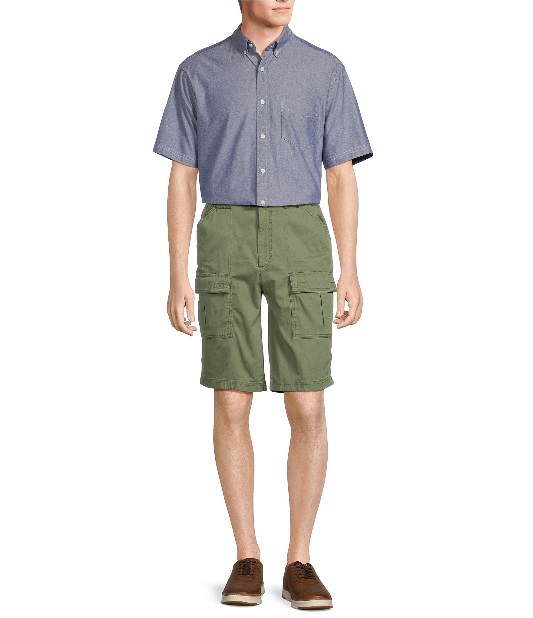 Roundtree & Yorke The Hiker Classic Fit 11#double; Cargo Shorts