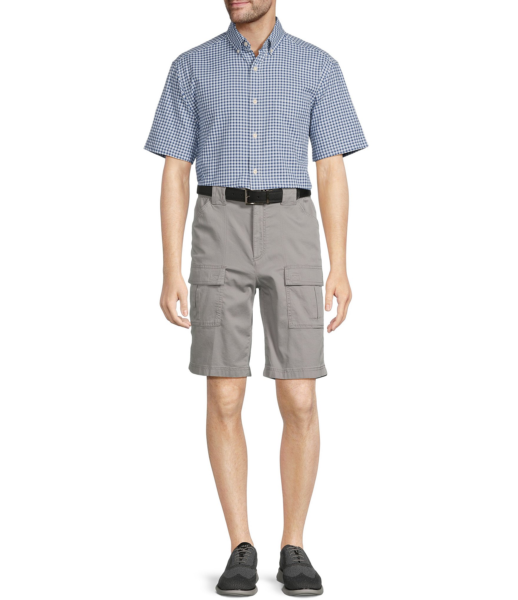 Roundtree & Yorke The Hiker Classic Fit 11#double; Cargo Shorts