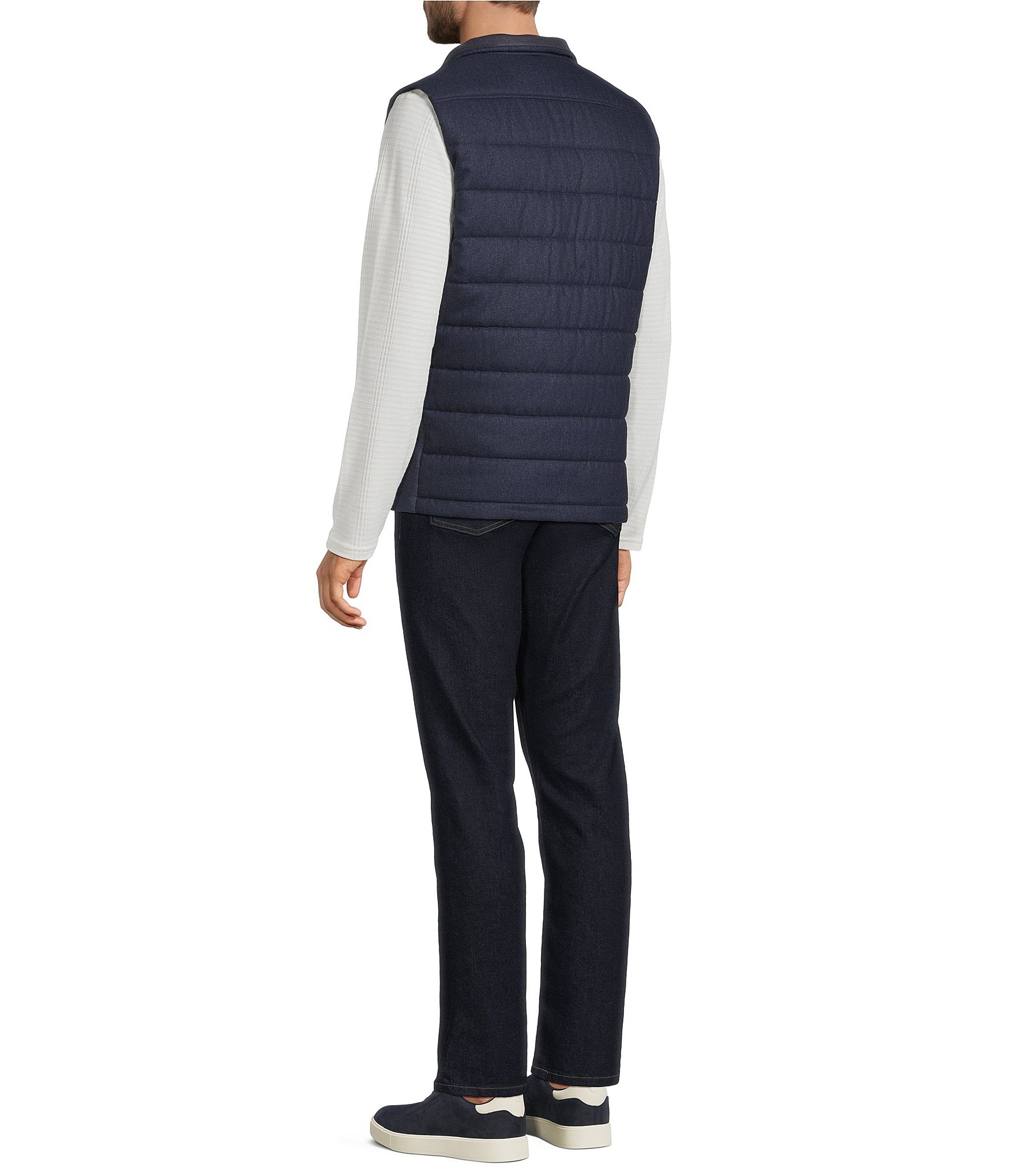 Roundtree & Yorke The Cross Season Quilted Puffer Vest