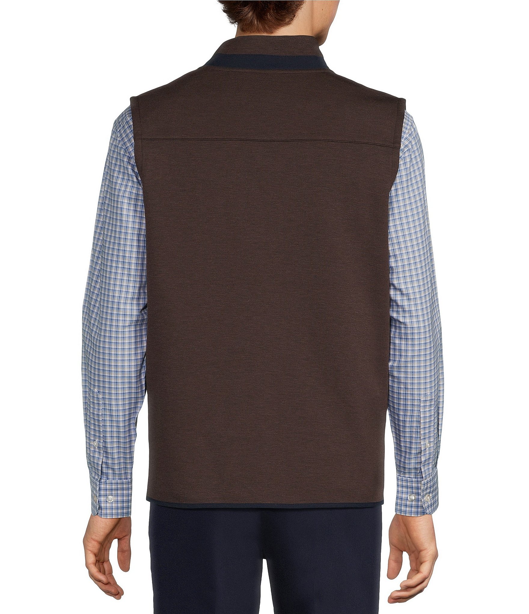Roundtree & Yorke Travel Smart Solid Full-Zip Vest