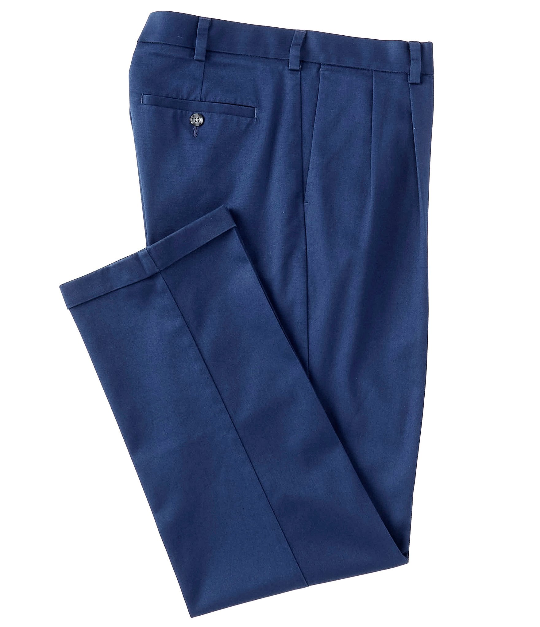 roundtree and yorke travel smart pleated pants