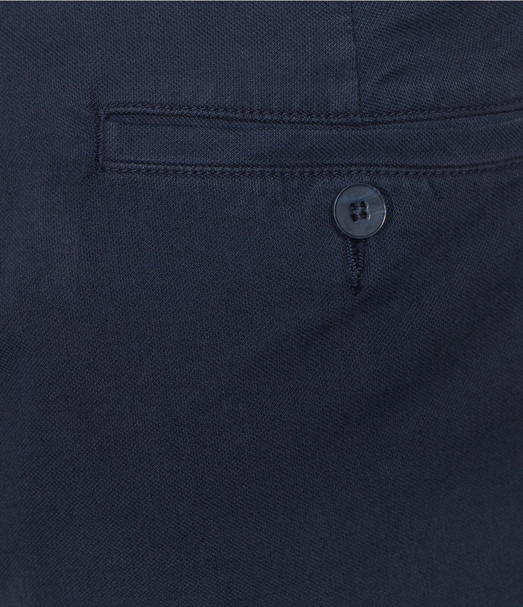 Roundtree & Yorke True Blue 8#double; Inseam Classic Flat Front Dip Dye Pull On Shorts