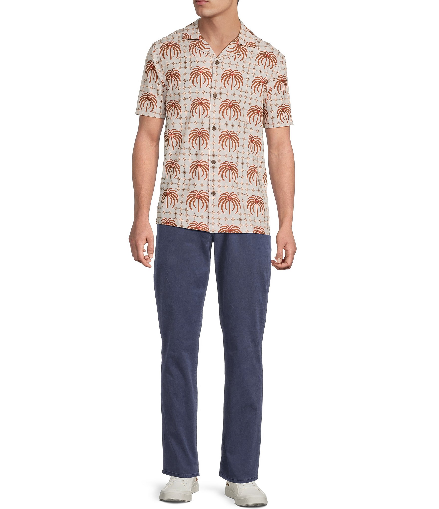 Rowm Double Dip Cabana Camp Collar Shirt