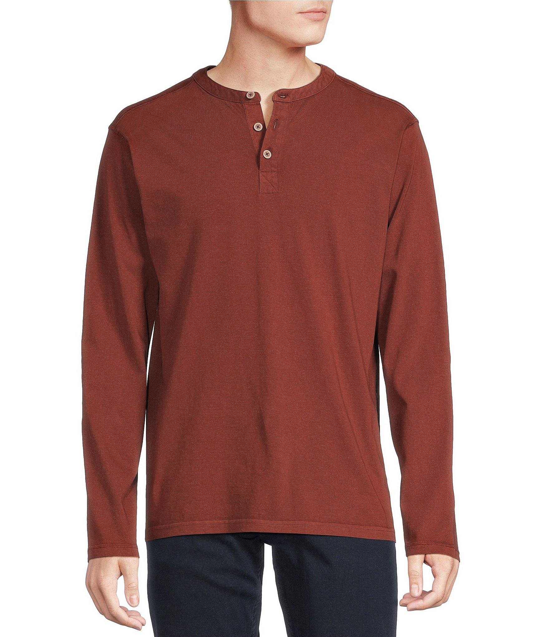 Limited Availability Long Sleeve Men's Casual Tee Shirts