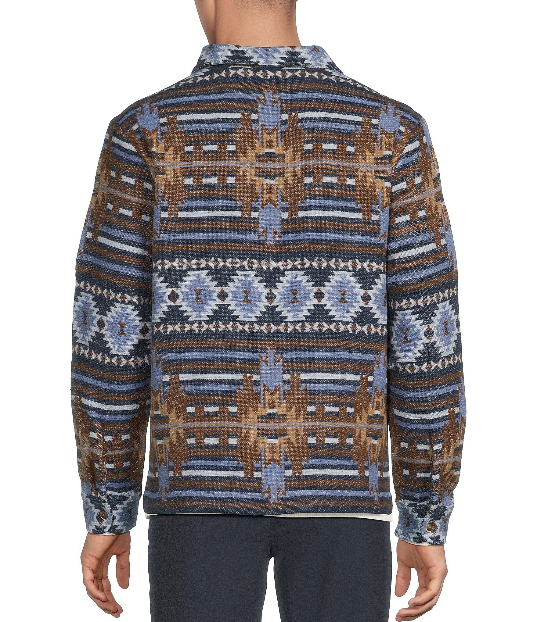 Rowm Jacquard Shirt Jacket