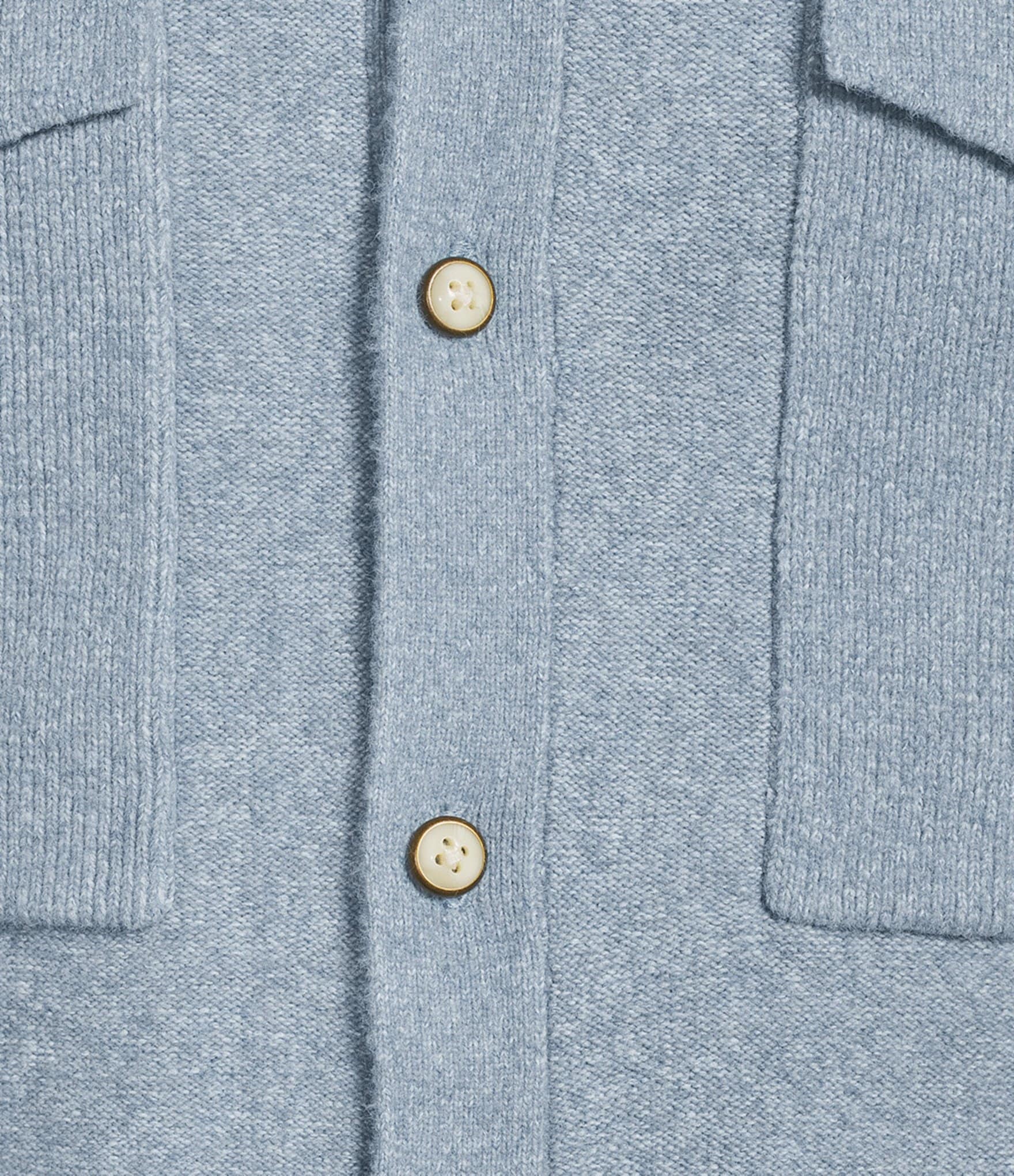 Rowm Long Sleeve Button Front Sweater