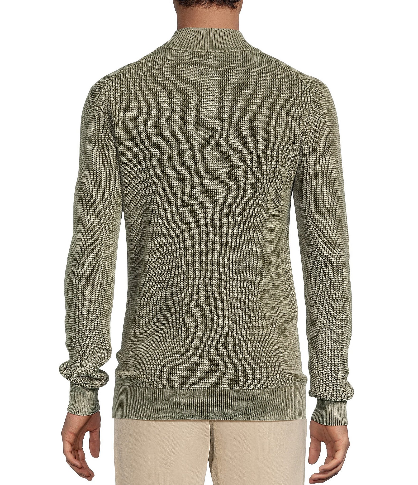 Rowm Long Sleeve Quarter zip Sweater