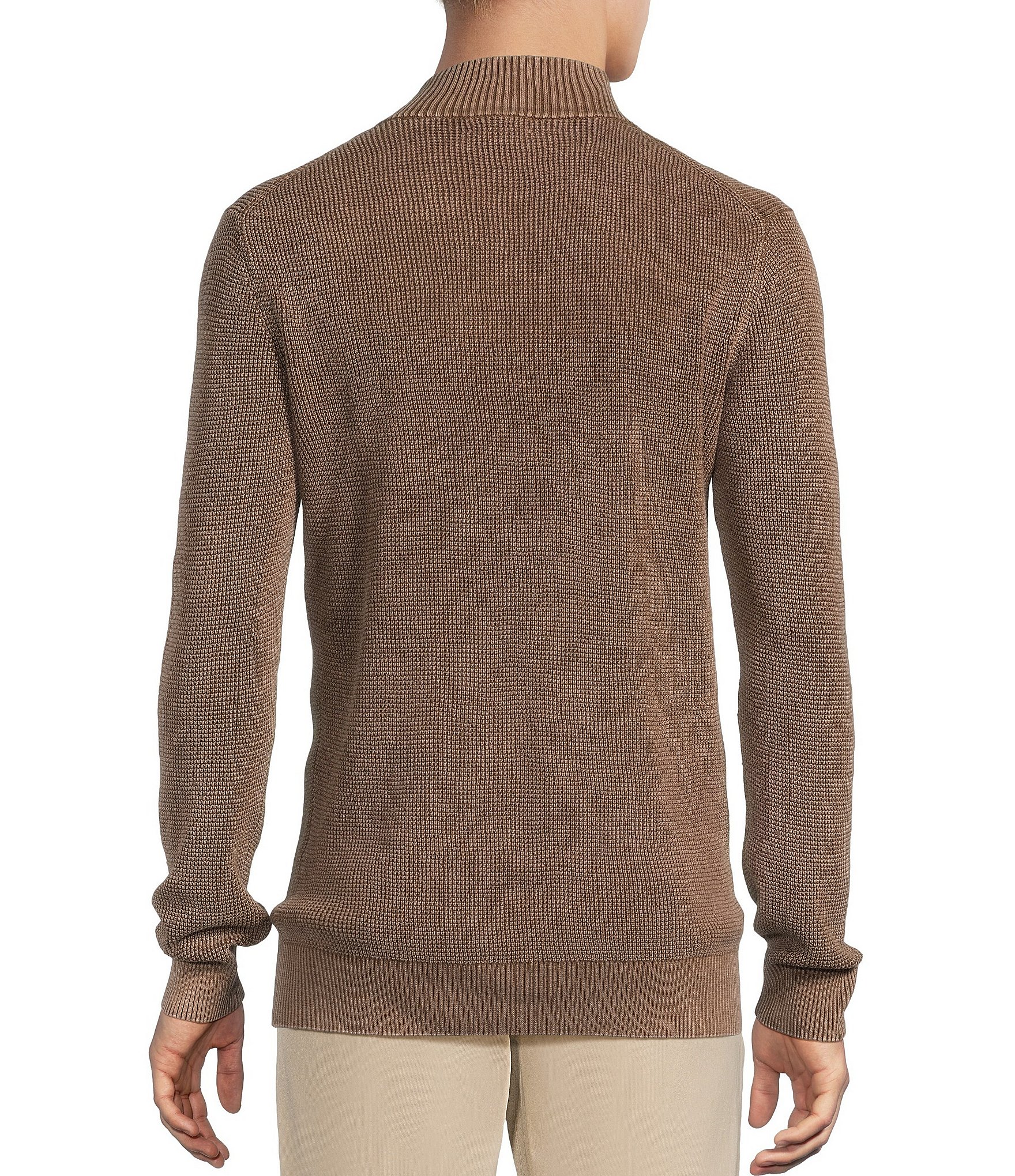 Rowm Long Sleeve Quarter zip Sweater