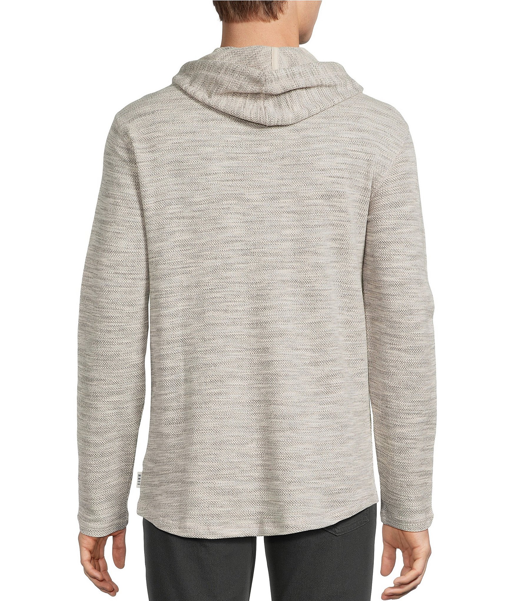 Rowm Long Sleeve Spacedyed Hoodie