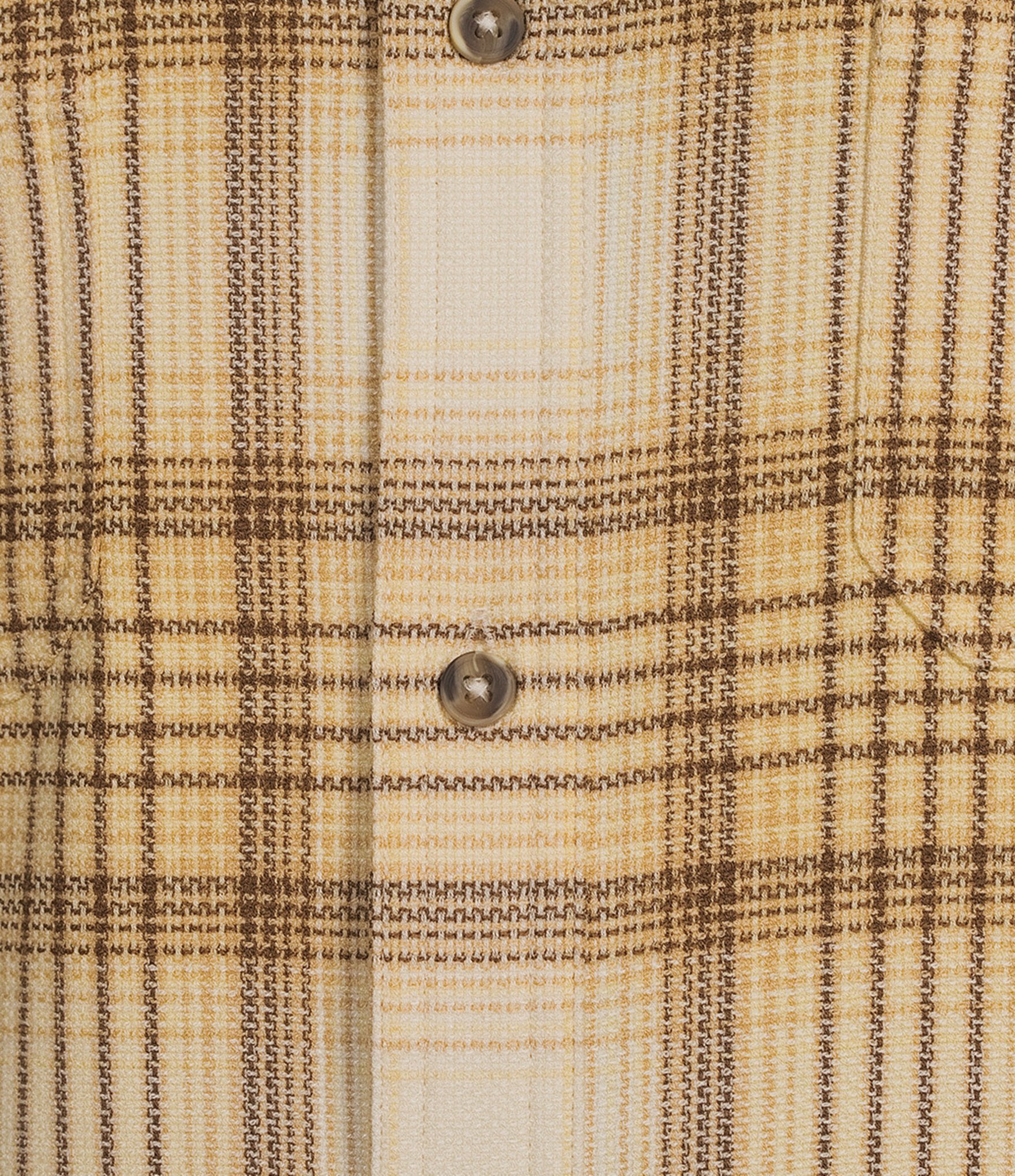 Rowm Long Sleeve Textured Large Plaid Shirt
