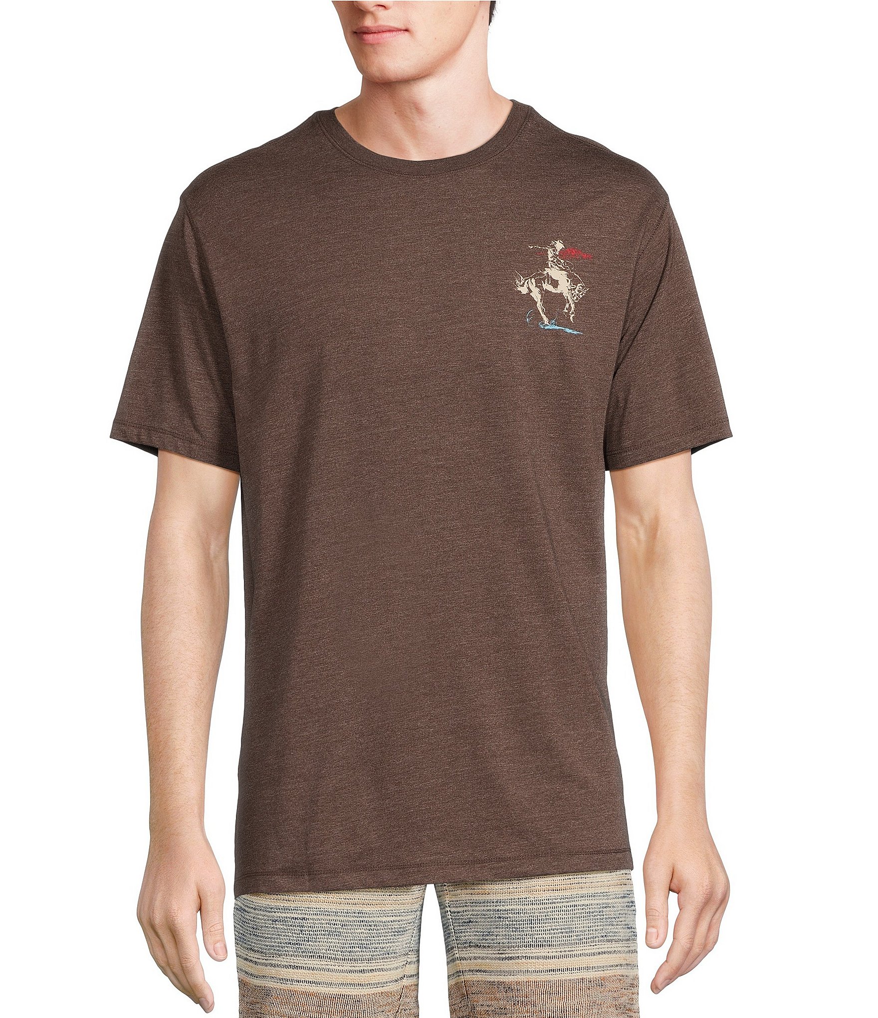 Rowm On The Range Short Sleeve Bronco Graphic T-Shirt