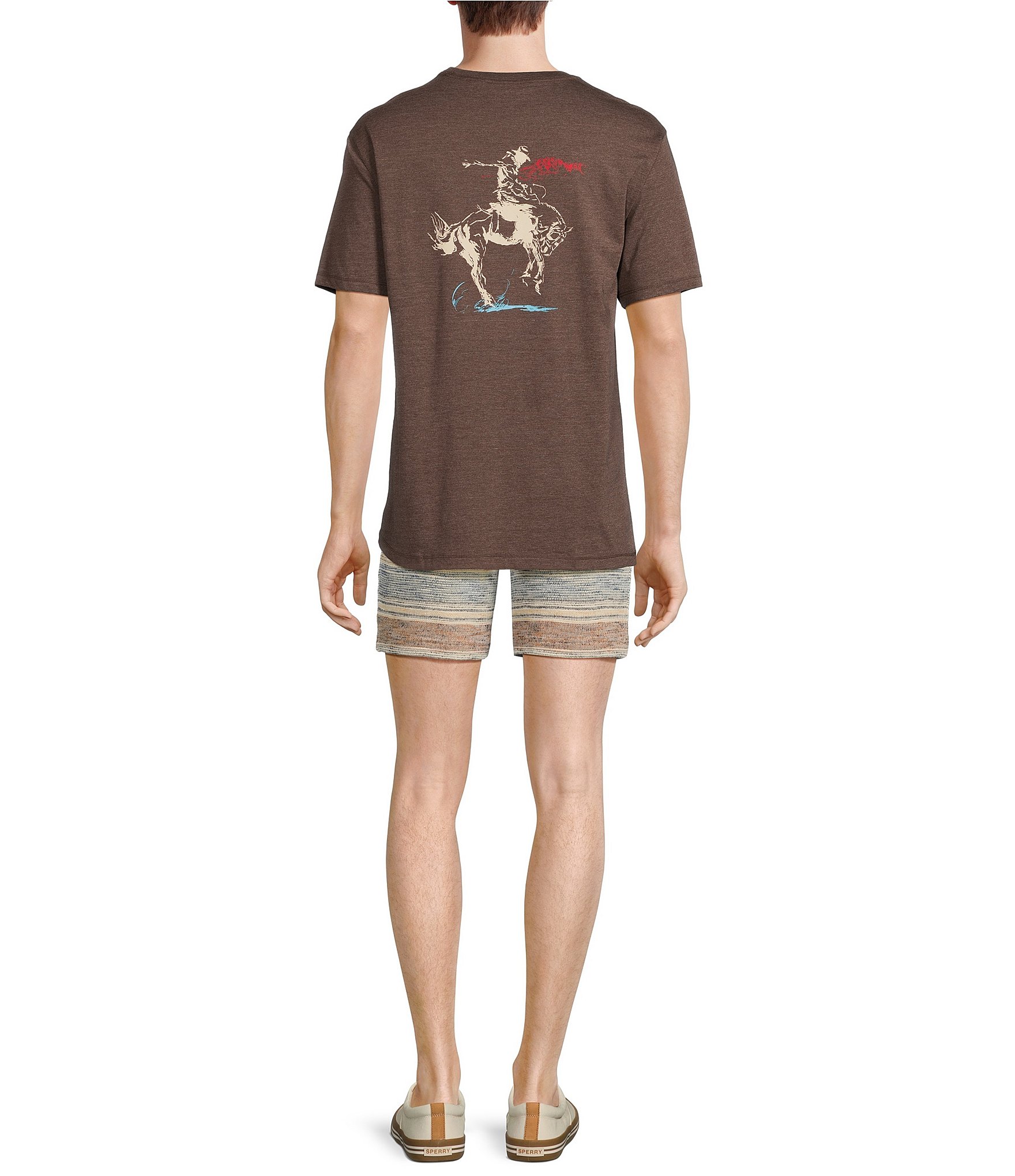 Rowm On The Range Short Sleeve Bronco Graphic T-Shirt