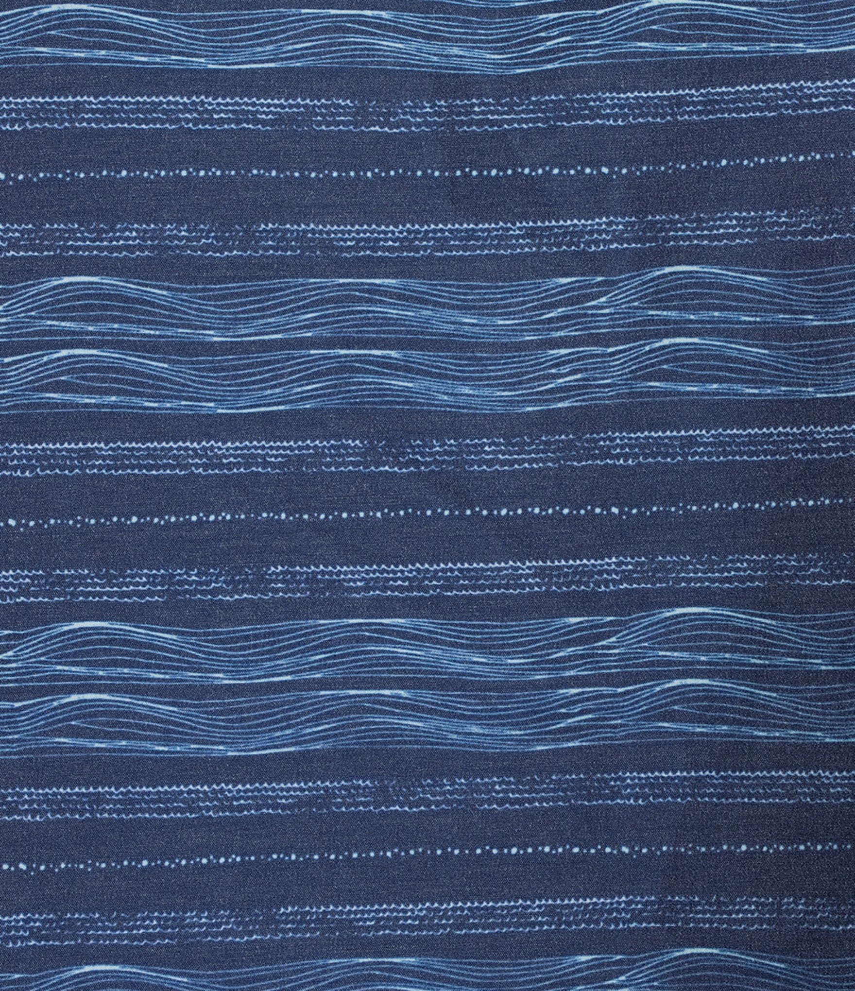 Rowm Rec + Relax Short Sleeve Performance Stripe Pattern Shirt