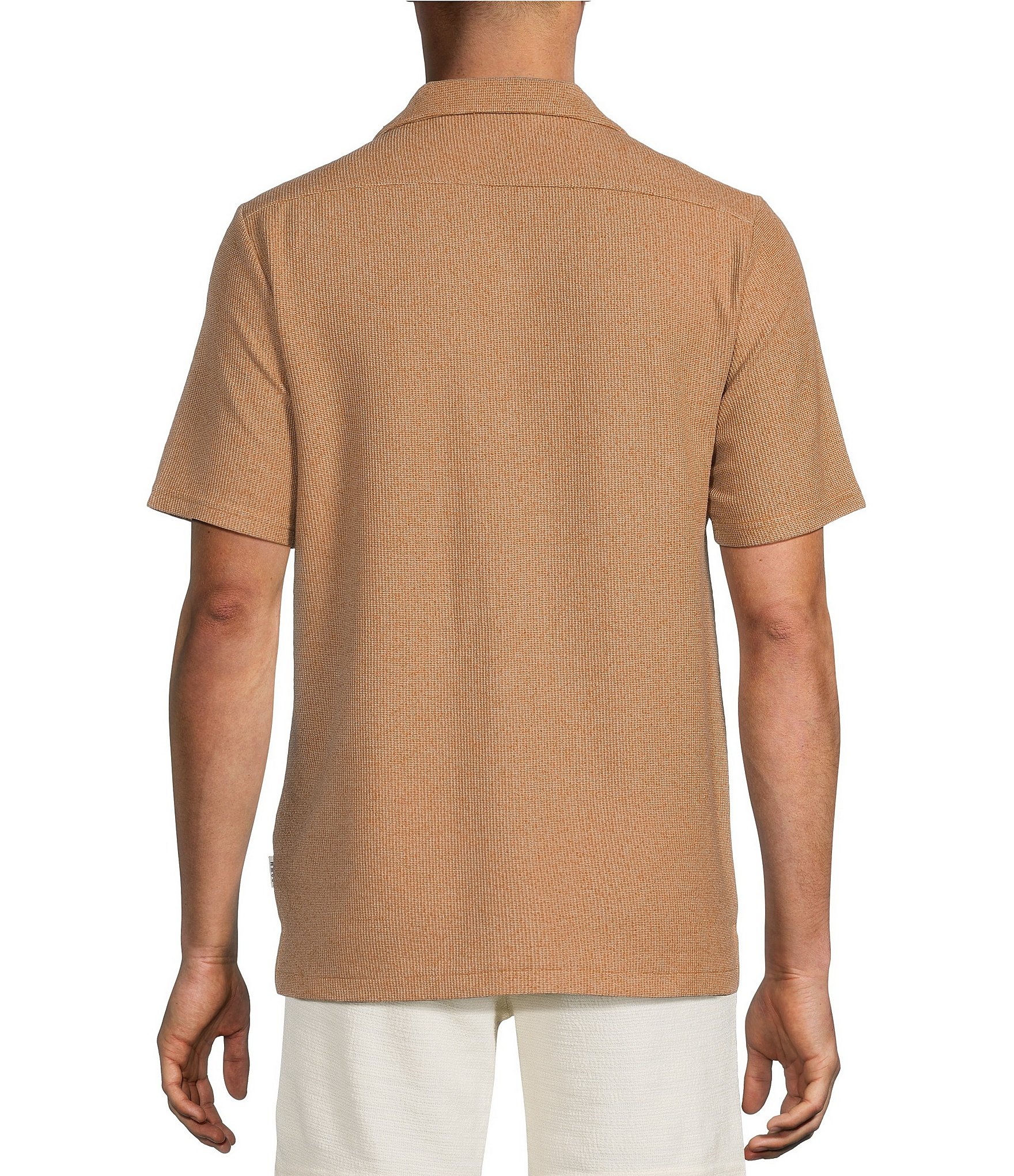 Rowm Short Sleeve Solid Camp Shirt