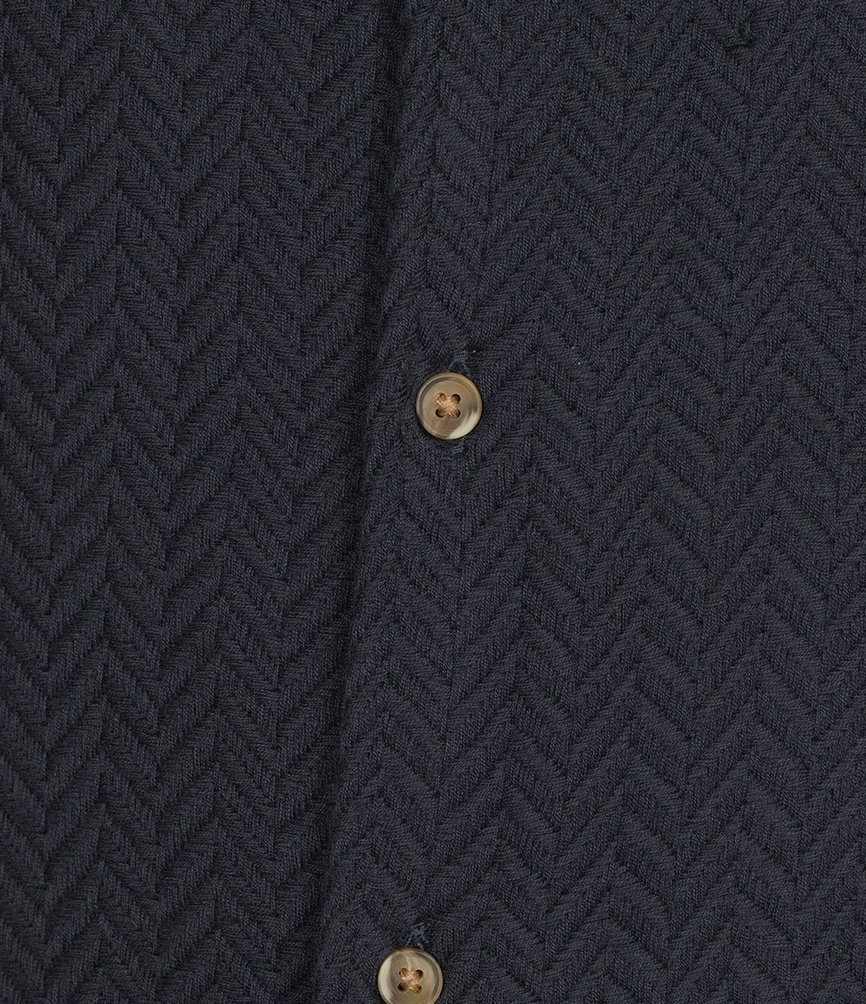 Rowm Solid Herringbone Woven Shirt
