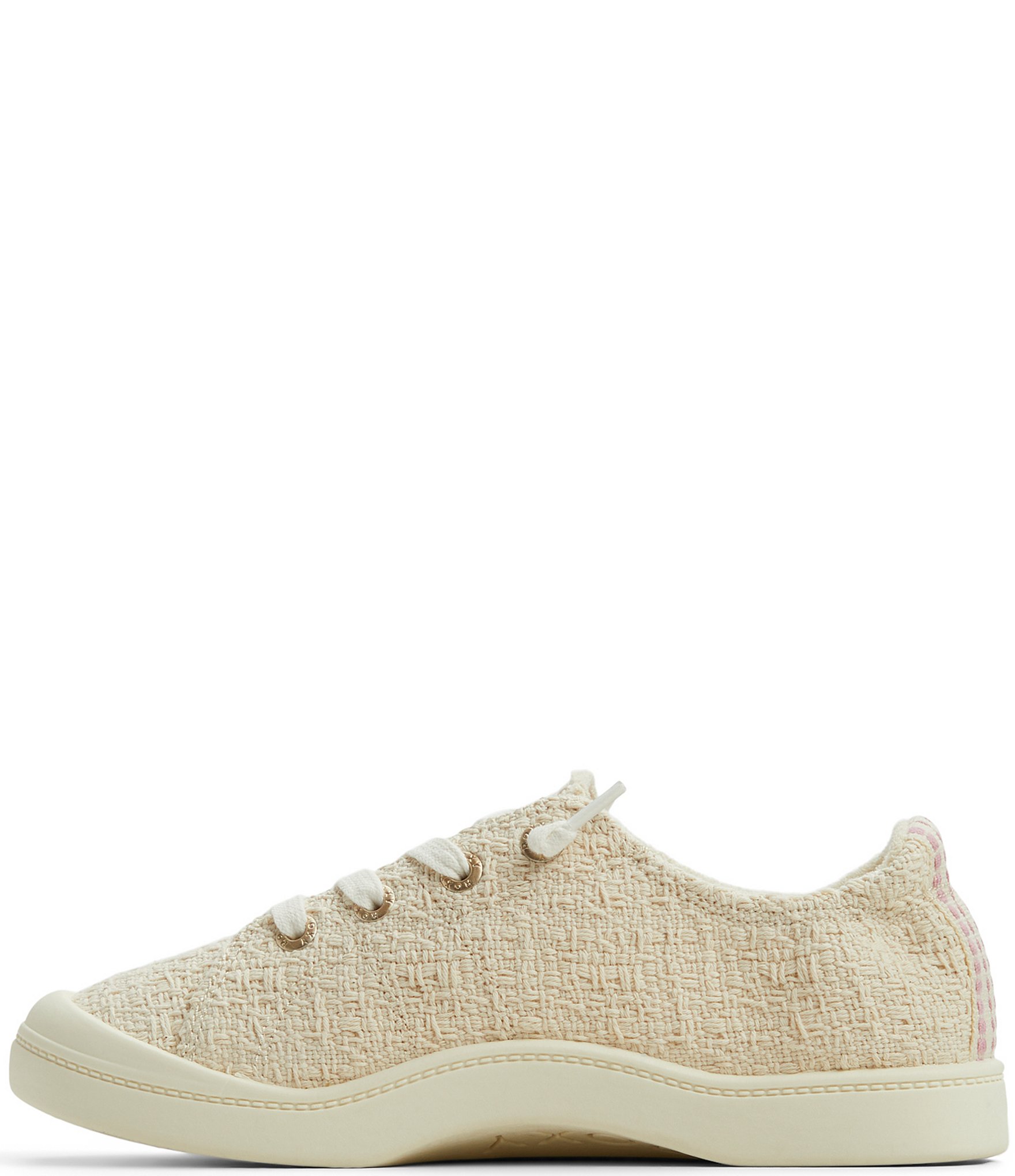 Roxy Bayshore Plus Slub Fabric Slip On Sneakers