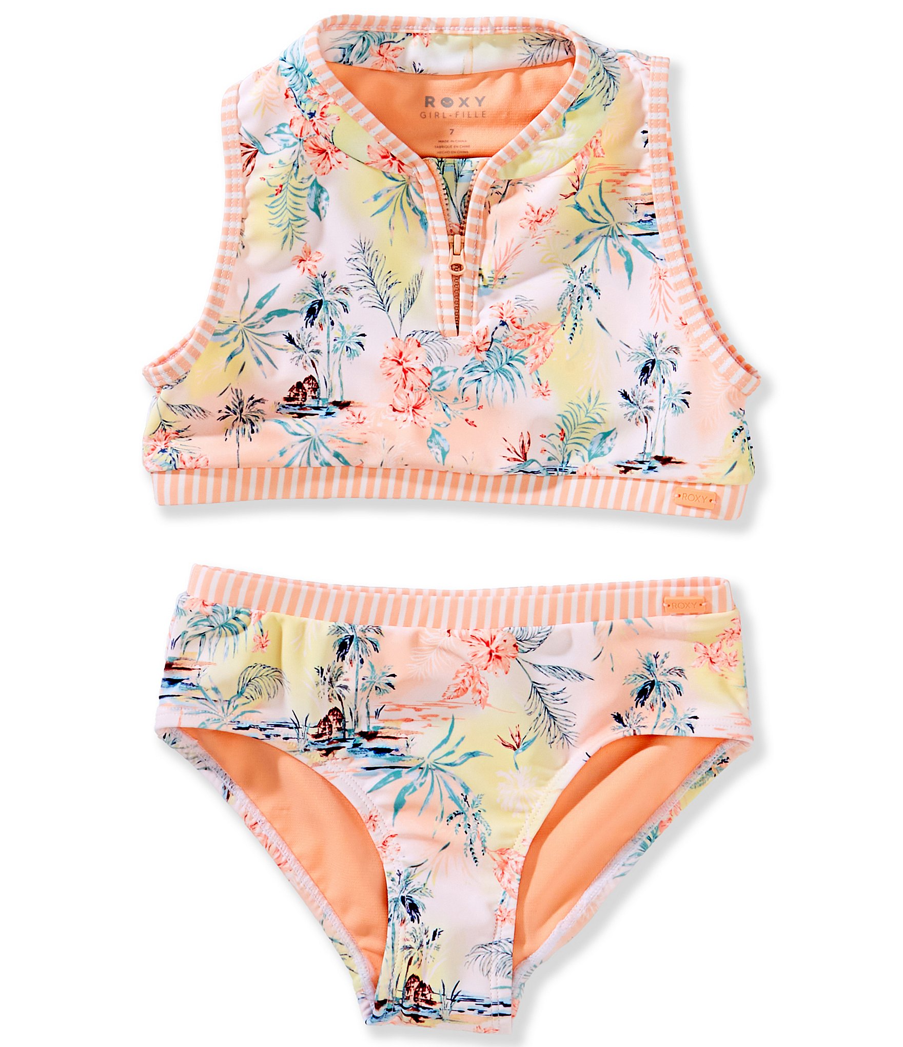 Roxy Big Girls 7-16 Sleeveless North Shore Hawaiian-Printed